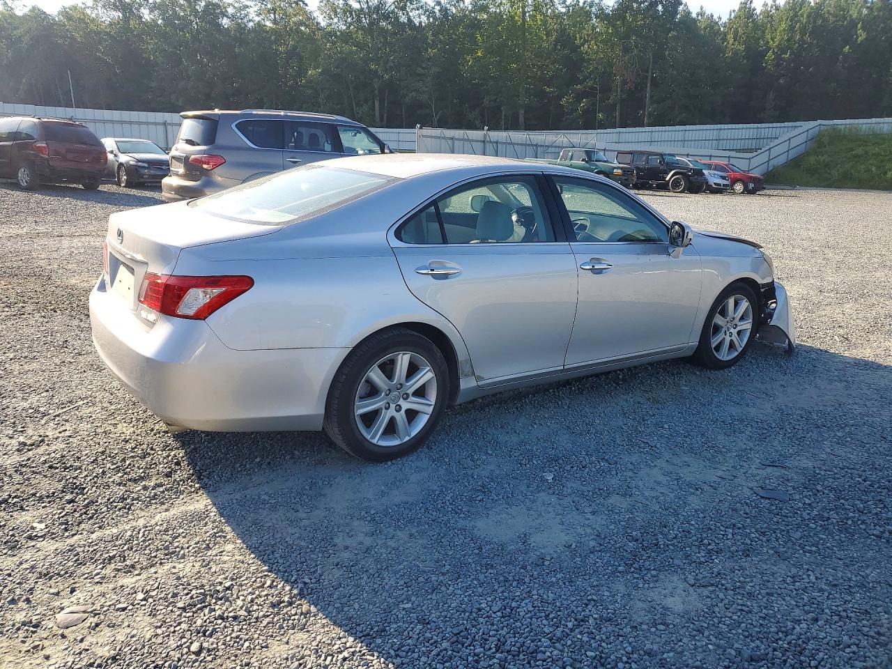 2007 Lexus Es 350 Silver vin: JTHBJ46G872049591