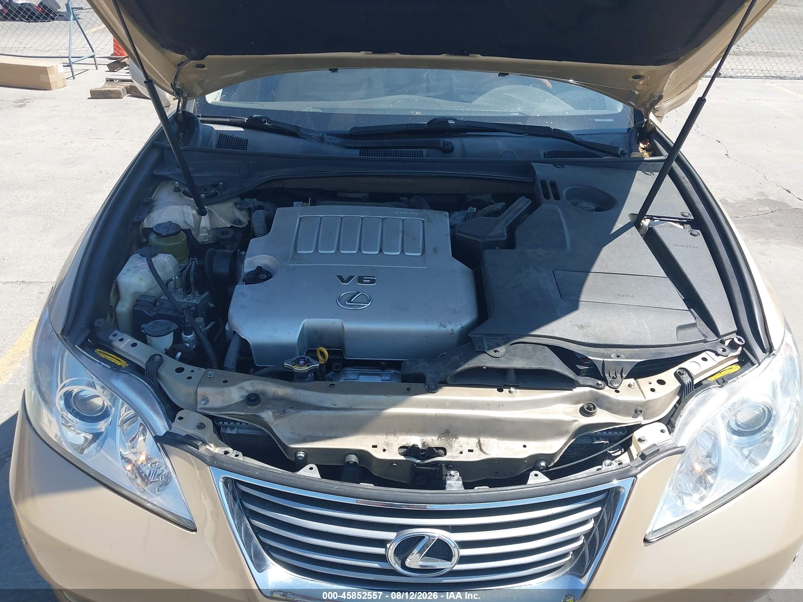 2007 Lexus Es 350 Beige vin: JTHBJ46G872050692