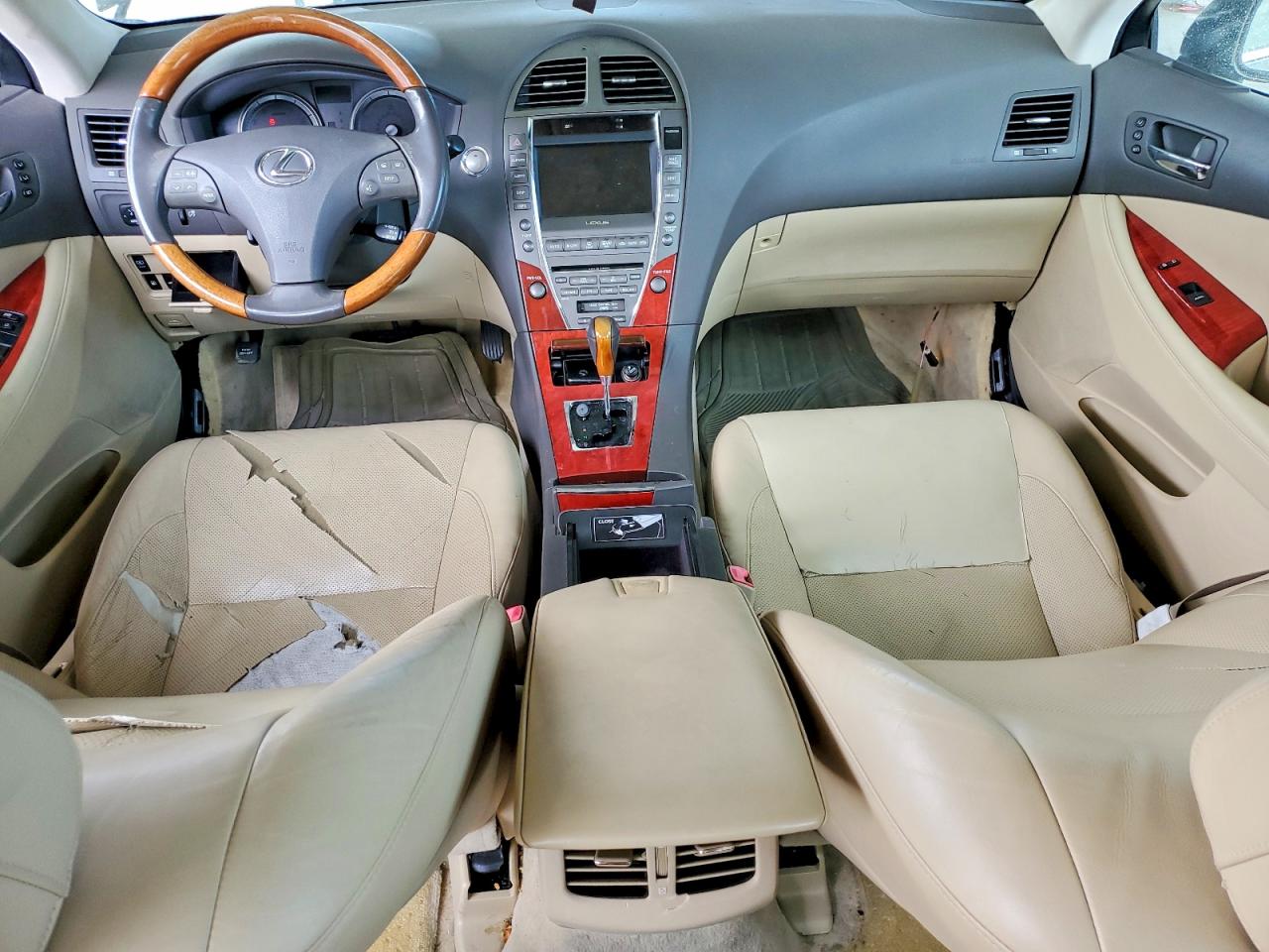 2007 Lexus Es 350 Black vin: JTHBJ46G872053964