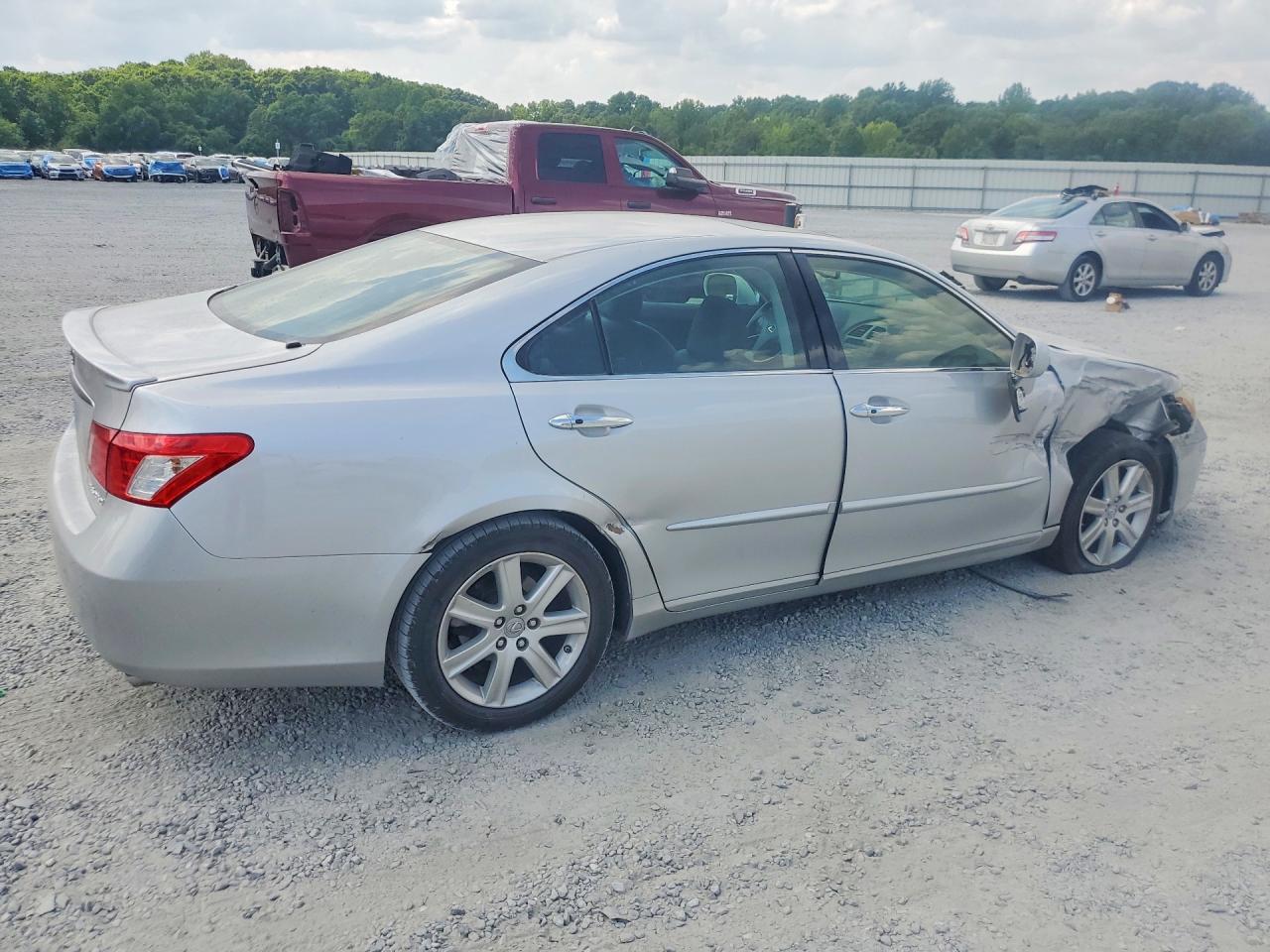 2007 Lexus Es 350 Silver vin: JTHBJ46G872079657