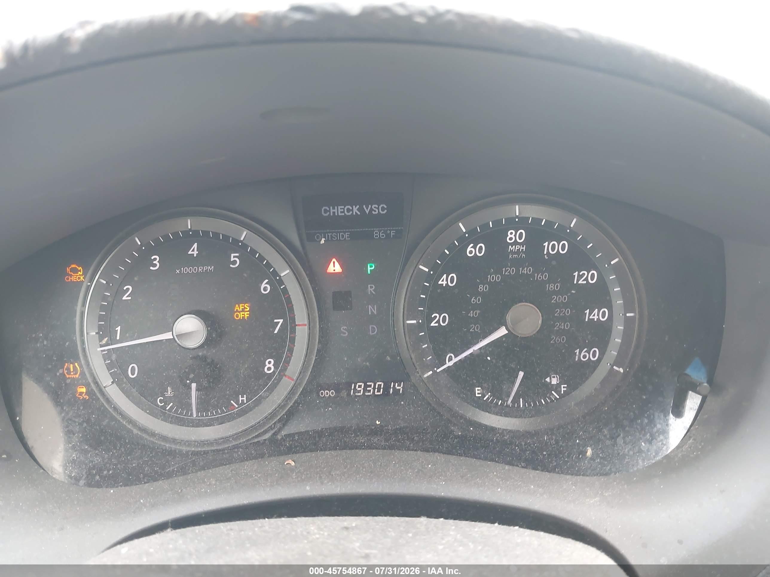 2007 Lexus Es 350   Темно-бордовый vin: JTHBJ46G872084633