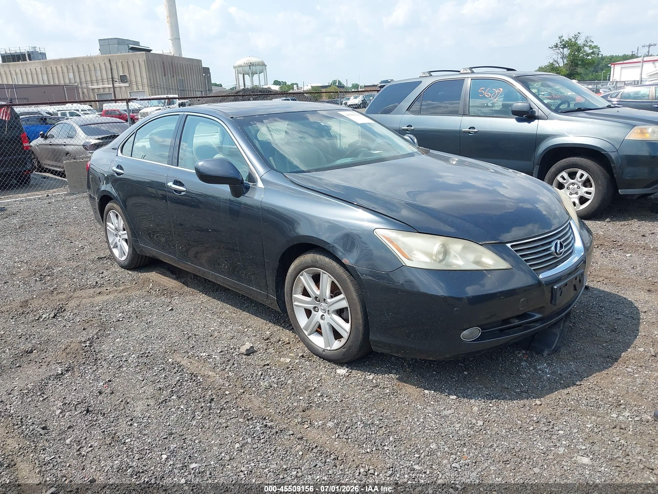 2007 Lexus Es 350   Black vin: JTHBJ46G872086849