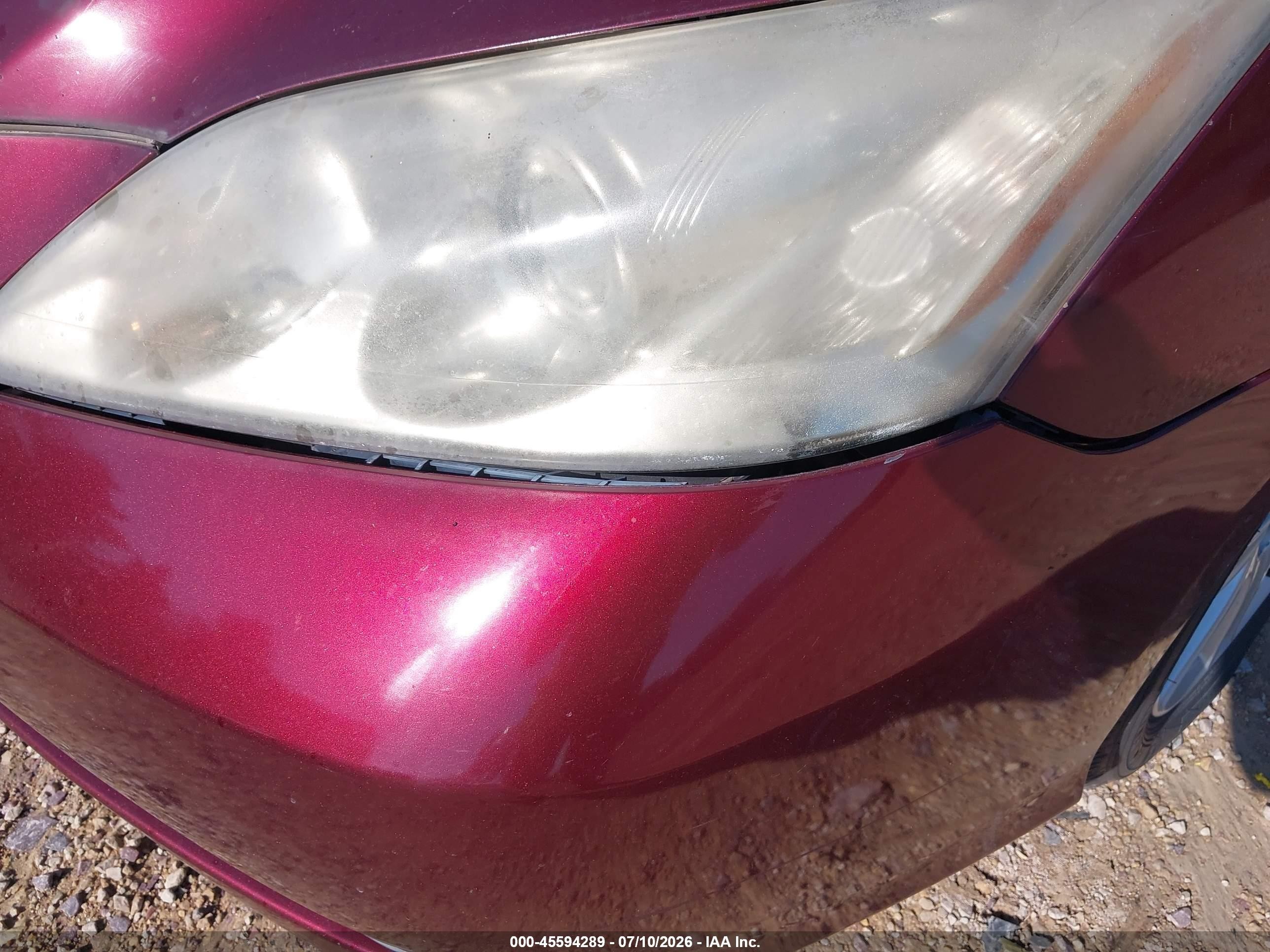 2007 Lexus Es 350   Maroon vin: JTHBJ46G872089749