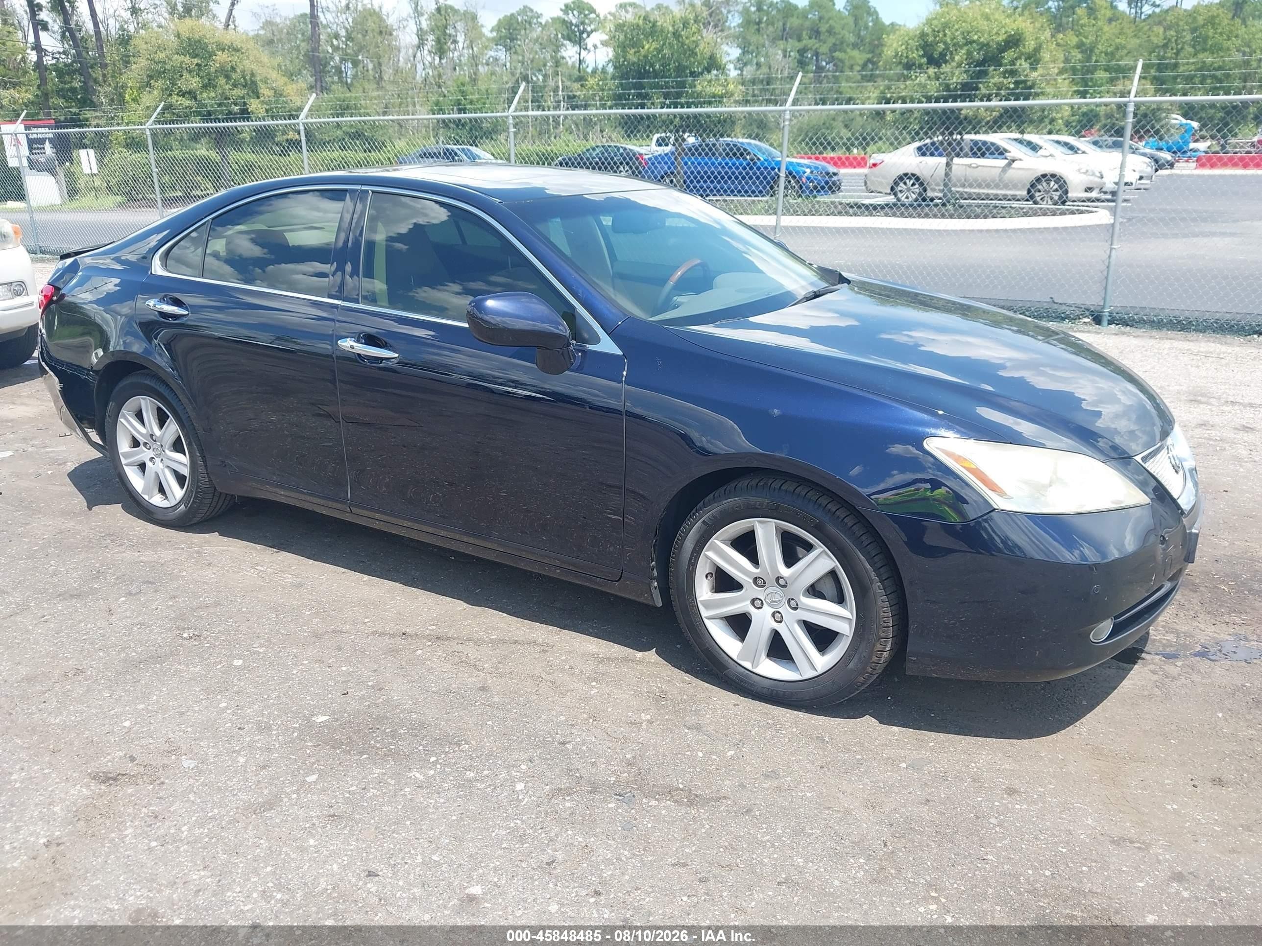 2007 Lexus Es 350   Blue vin: JTHBJ46G872109742
