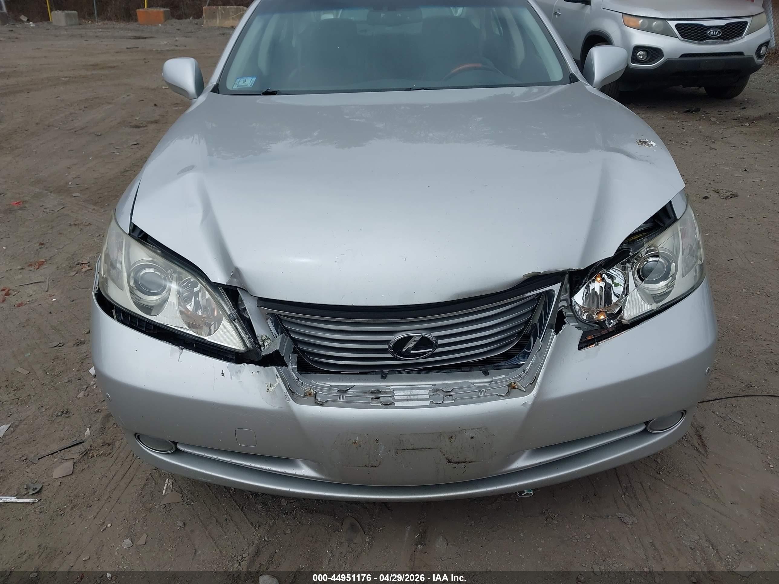 2007 Lexus Es 350 Silver vin: JTHBJ46G872112575