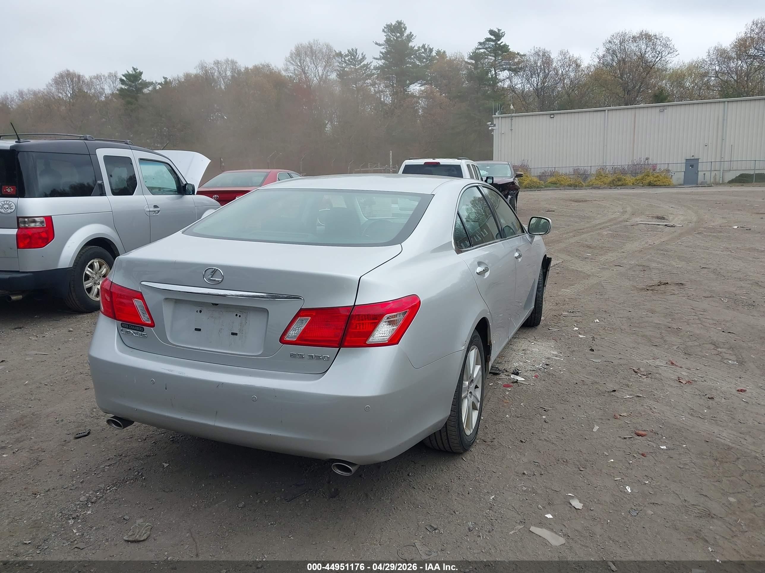 2007 Lexus Es 350 Silver vin: JTHBJ46G872112575