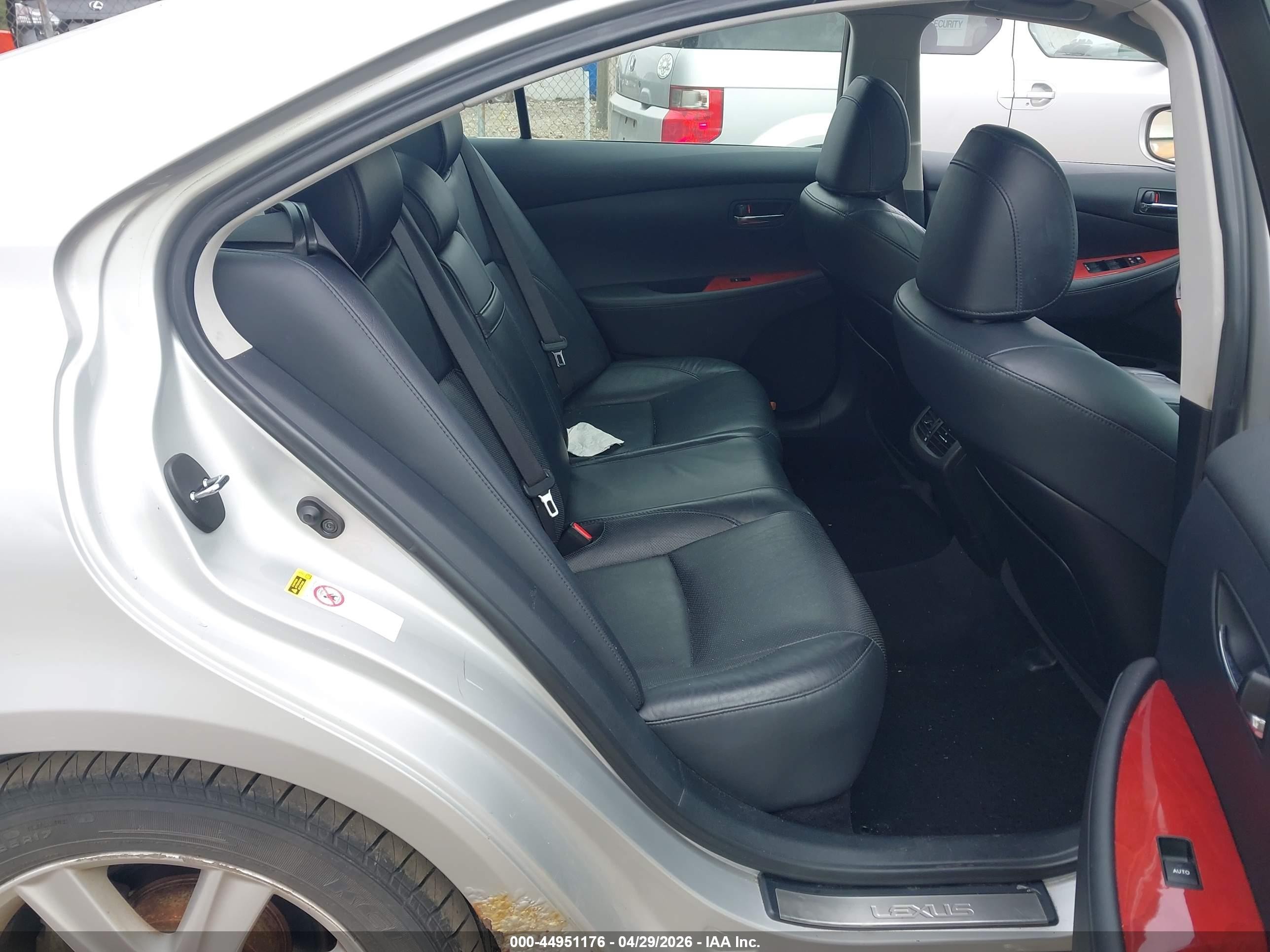 2007 Lexus Es 350 Silver vin: JTHBJ46G872112575