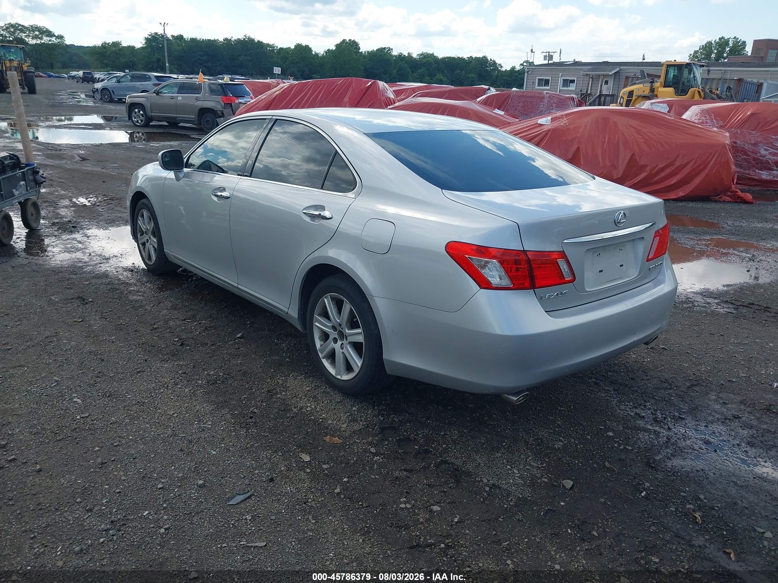 2007 Lexus Es 350   Silver vin: JTHBJ46G872129392