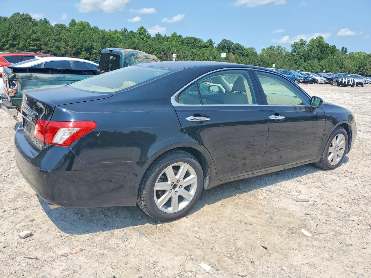2008 Lexus Es 350 Black vin: JTHBJ46G882155959