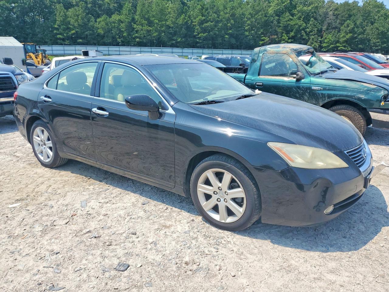 2008 Lexus Es 350 Black vin: JTHBJ46G882155959