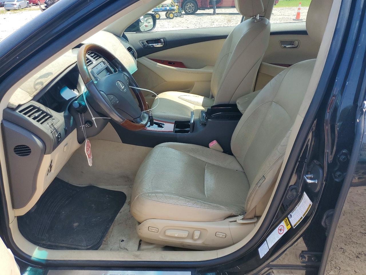2008 Lexus Es 350 Black vin: JTHBJ46G882155959