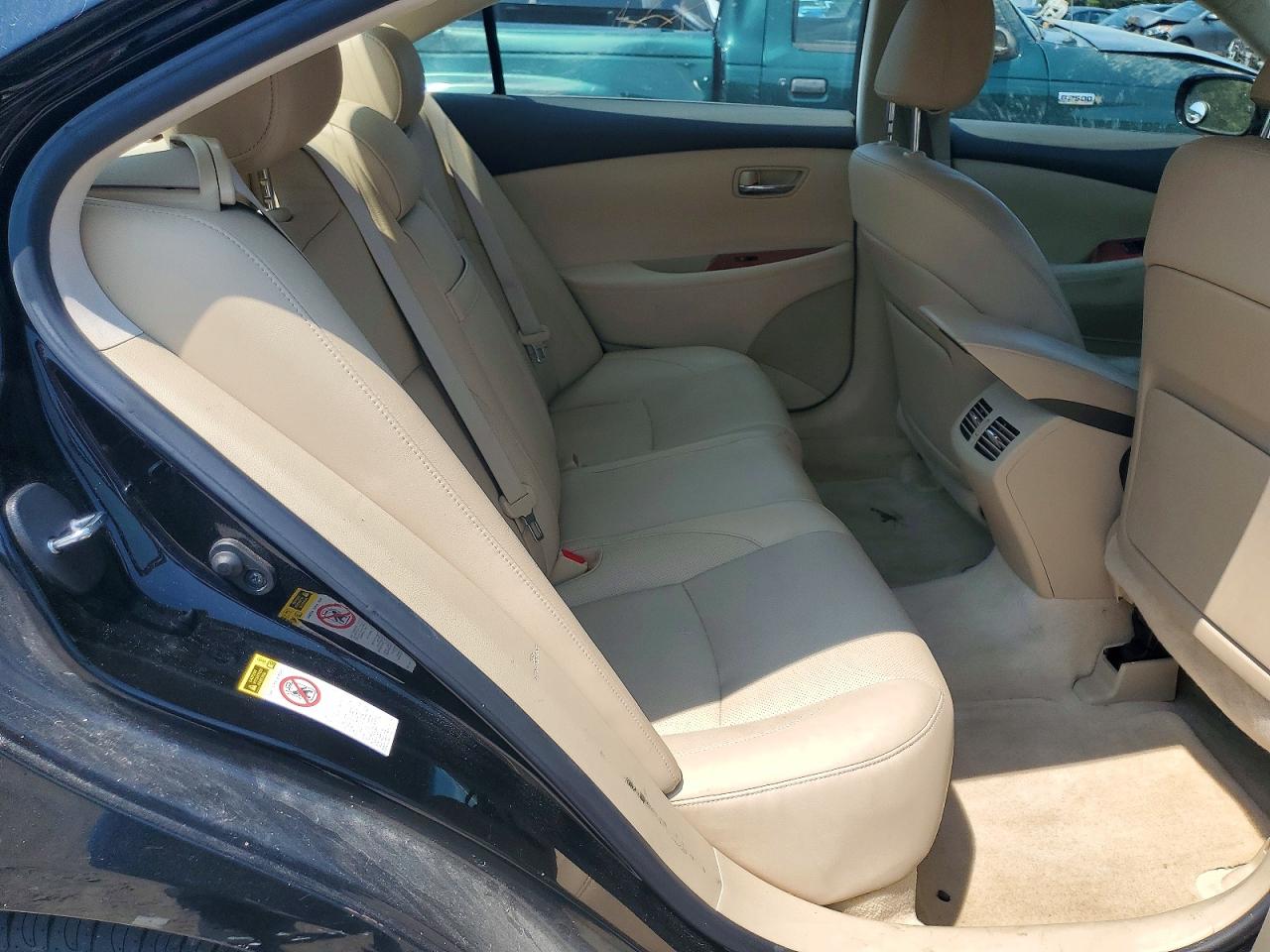 2008 Lexus Es 350 Black vin: JTHBJ46G882155959