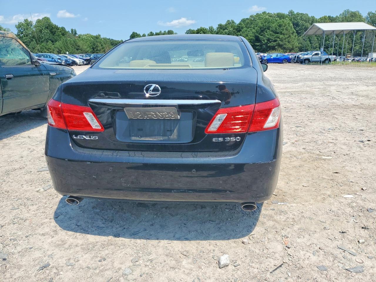 2008 Lexus Es 350 Black vin: JTHBJ46G882155959