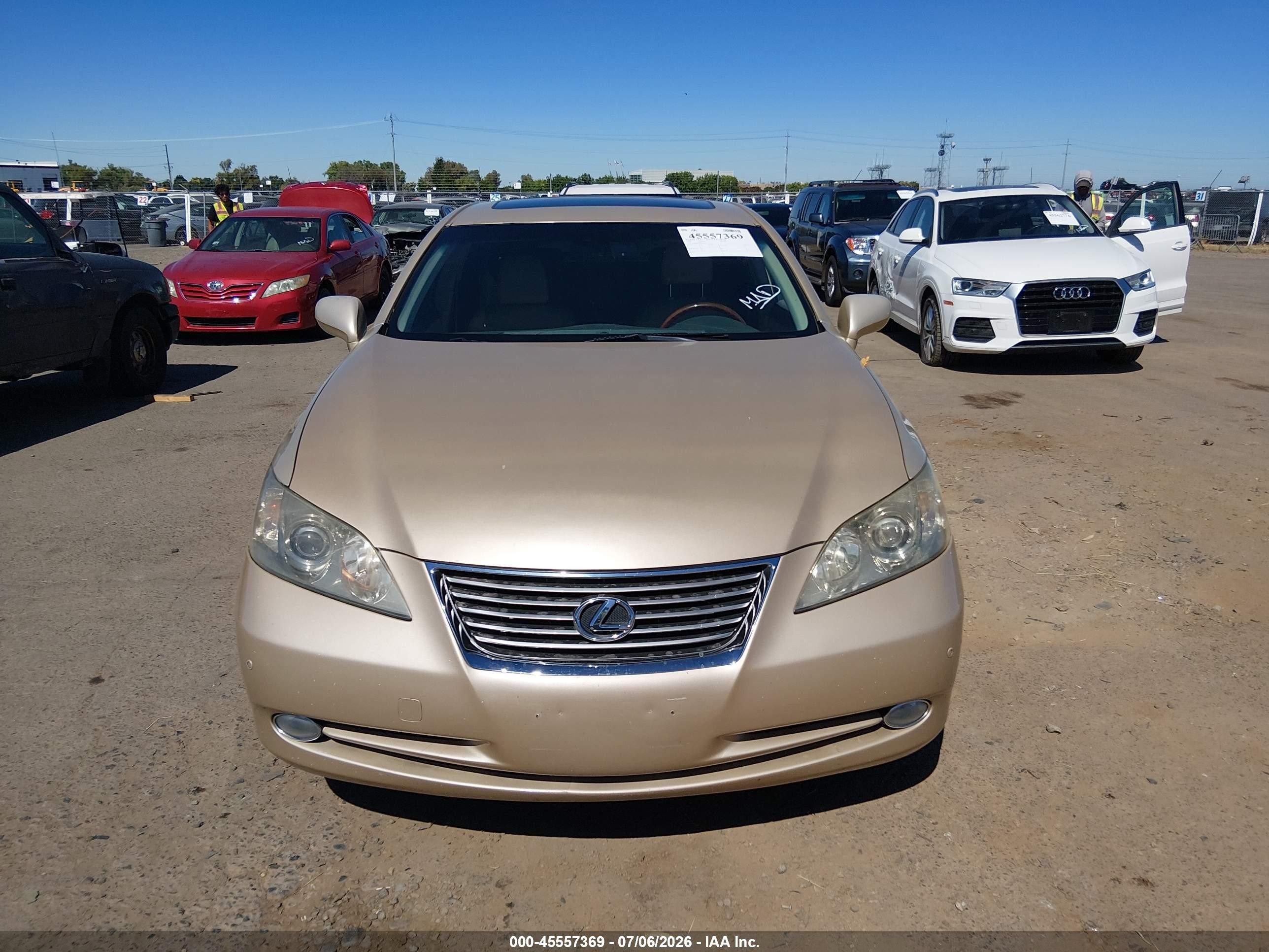 2008 Lexus Es 350   Gold vin: JTHBJ46G882168145