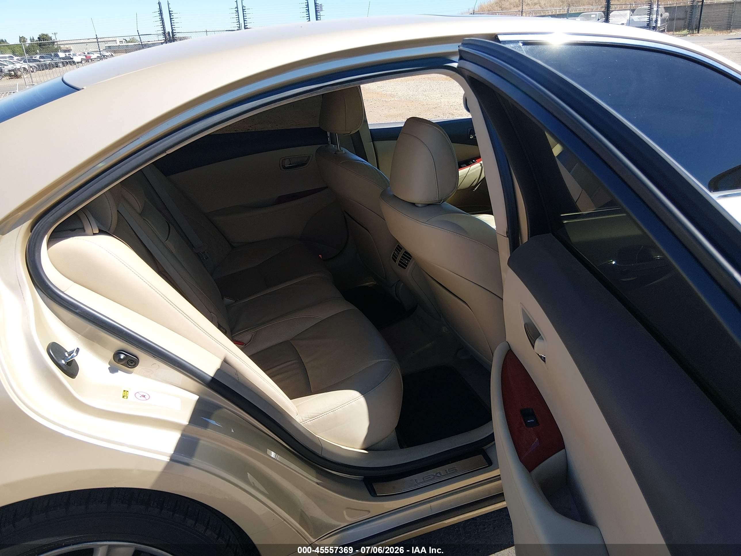 2008 Lexus Es 350   Gold vin: JTHBJ46G882168145