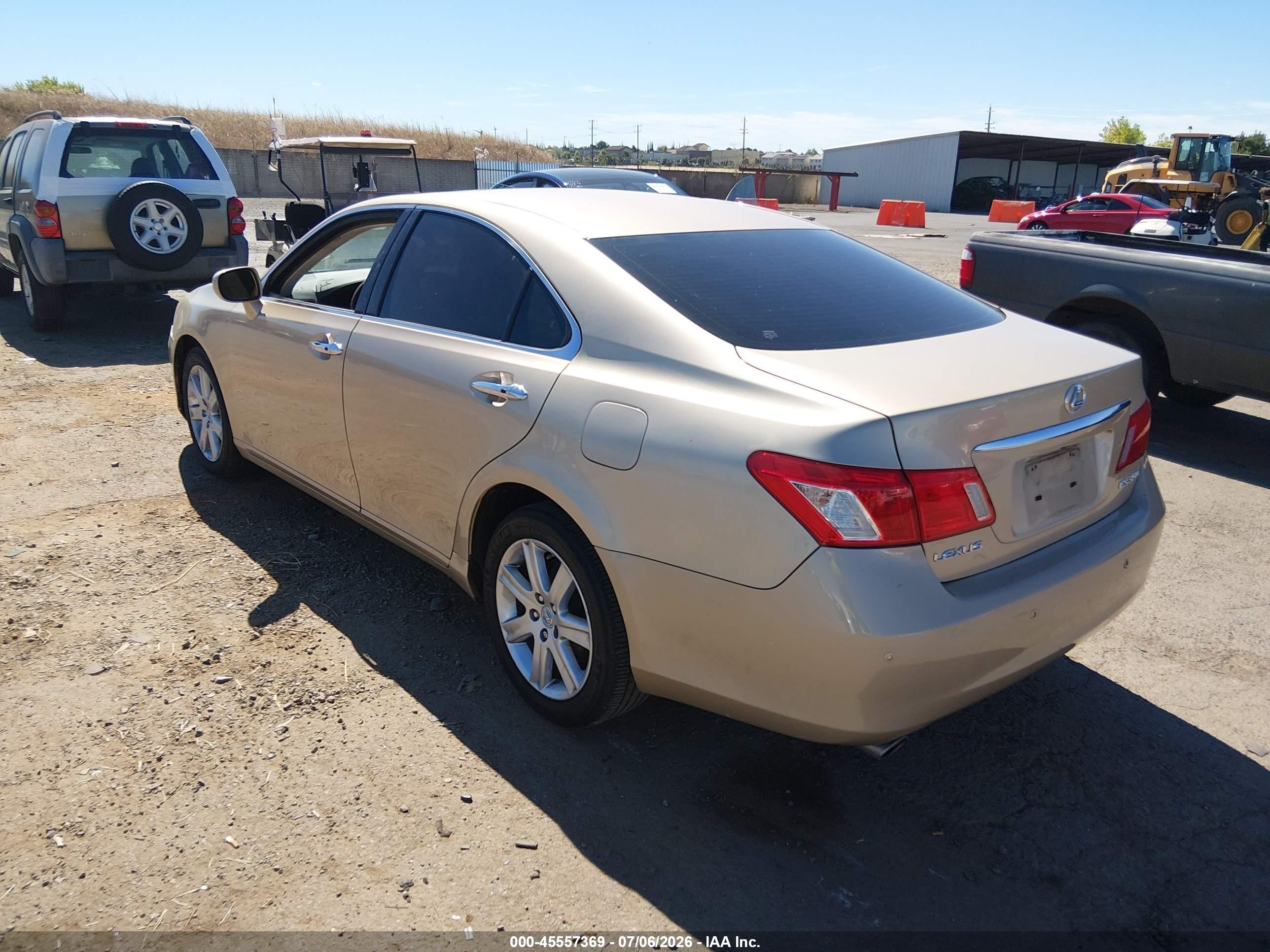 2008 Lexus Es 350   Gold vin: JTHBJ46G882168145