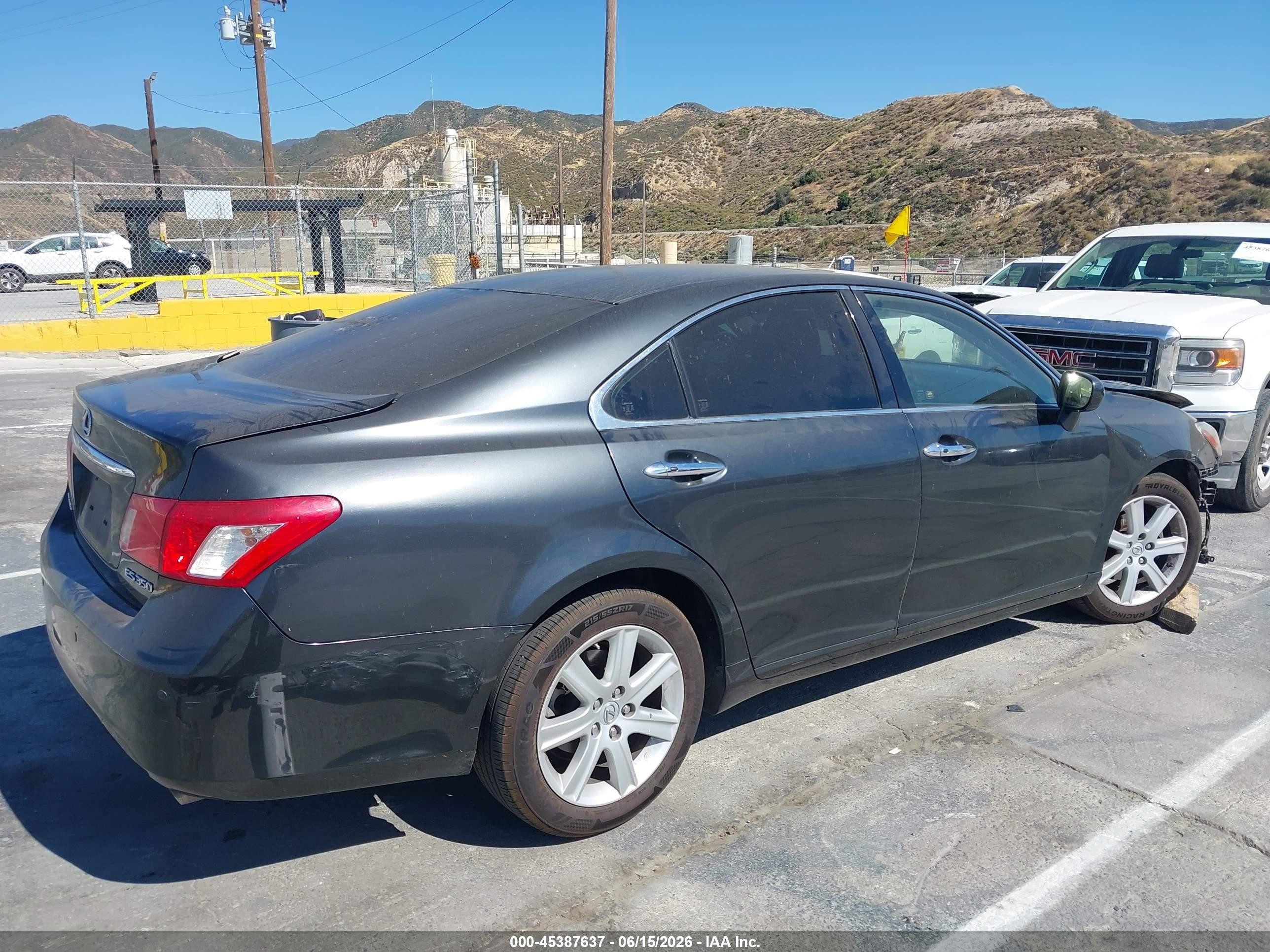 2008 Lexus Es 350   Blue vin: JTHBJ46G882176651