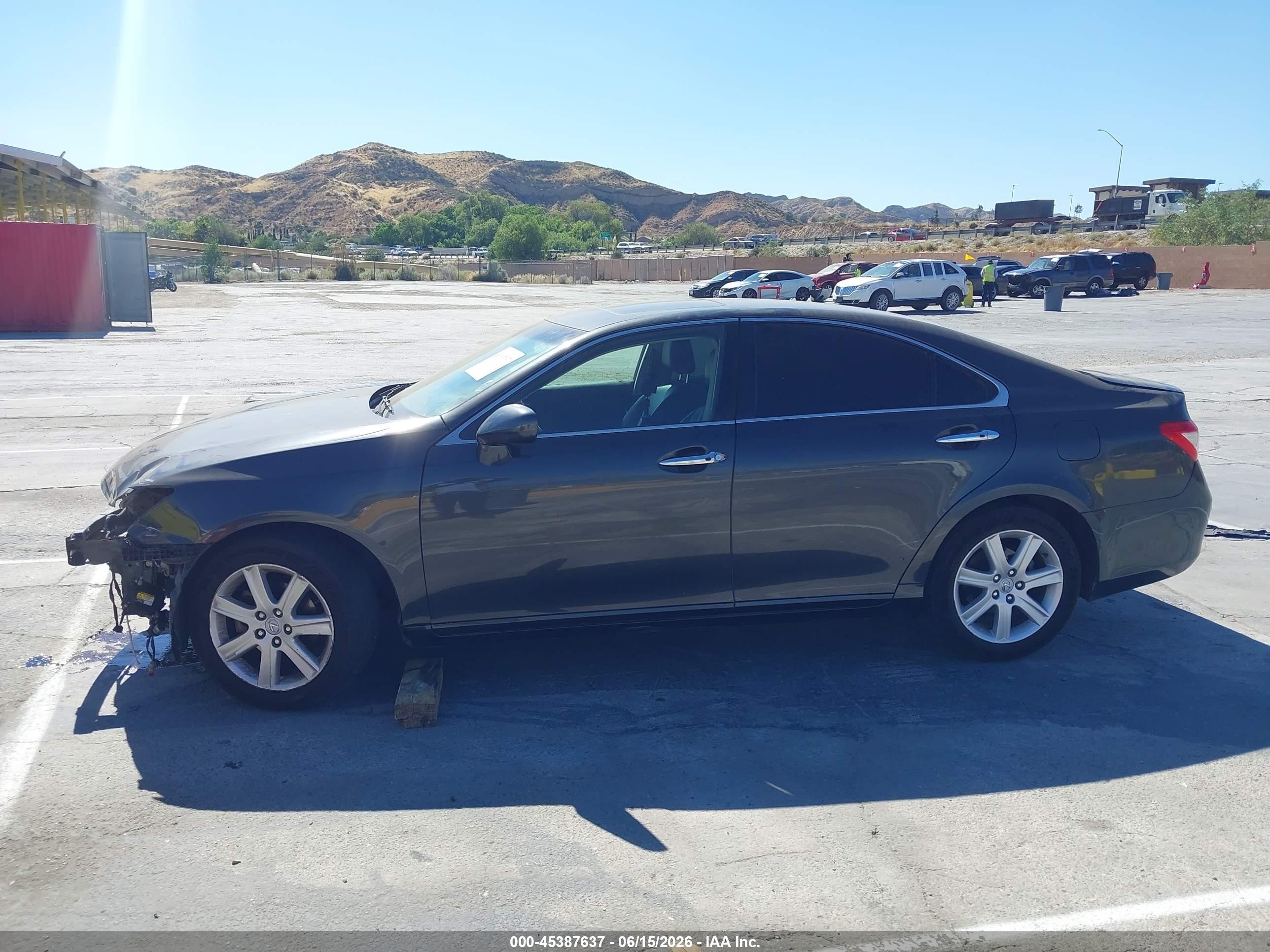 2008 Lexus Es 350   Blue vin: JTHBJ46G882176651