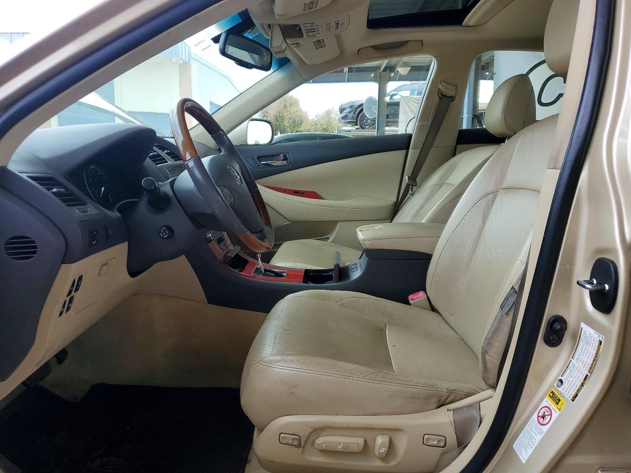 2008 Lexus Es 350 Gold vin: JTHBJ46G882182904