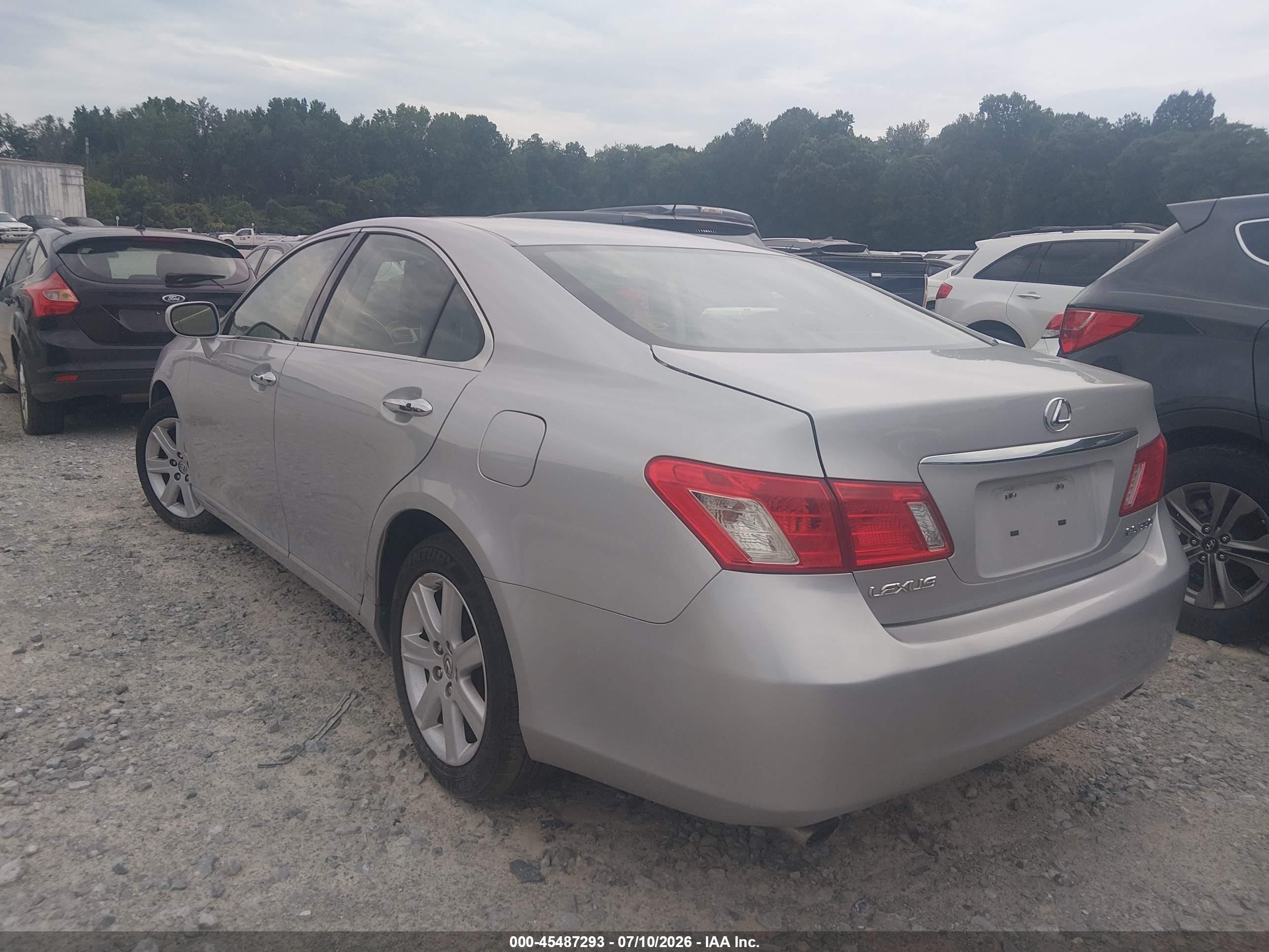 2008 Lexus Es 350   Серый vin: JTHBJ46G882184071