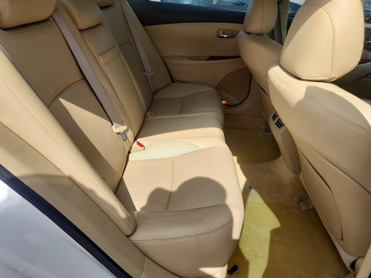 2008 Lexus Es 350 White vin: JTHBJ46G882187312