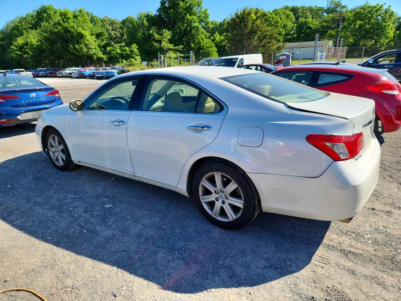 2008 Lexus Es 350 Белый vin: JTHBJ46G882195037