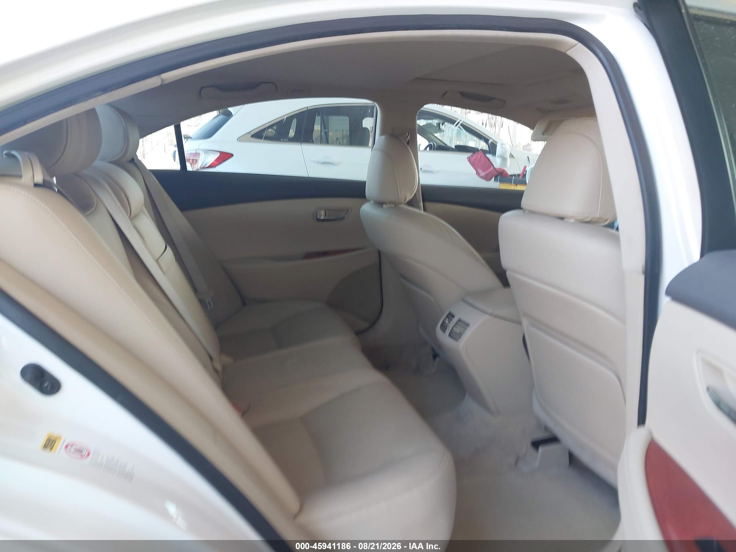 2008 Lexus Es 350   White vin: JTHBJ46G882200057