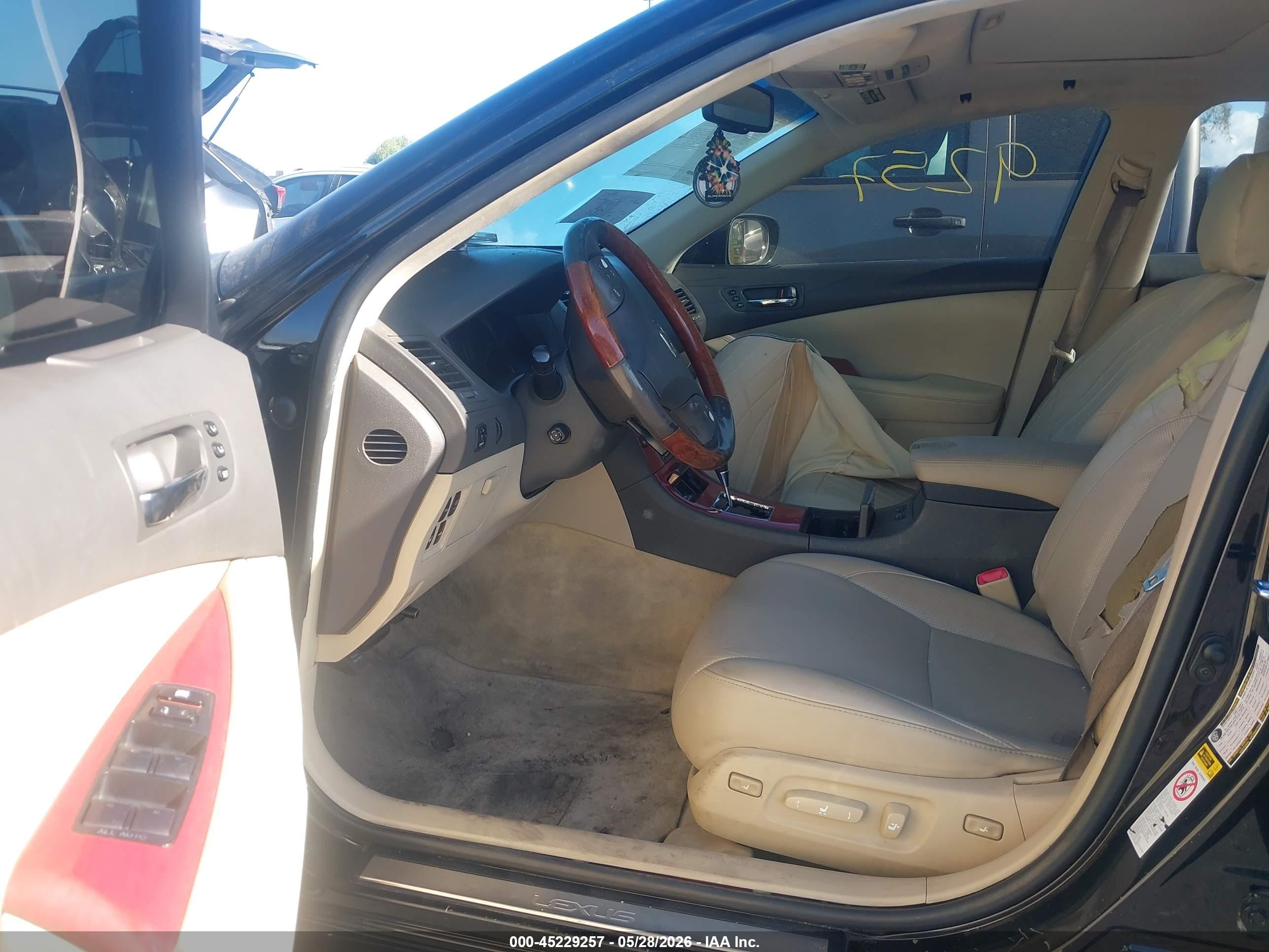2008 Lexus Es 350   Black vin: JTHBJ46G882208708