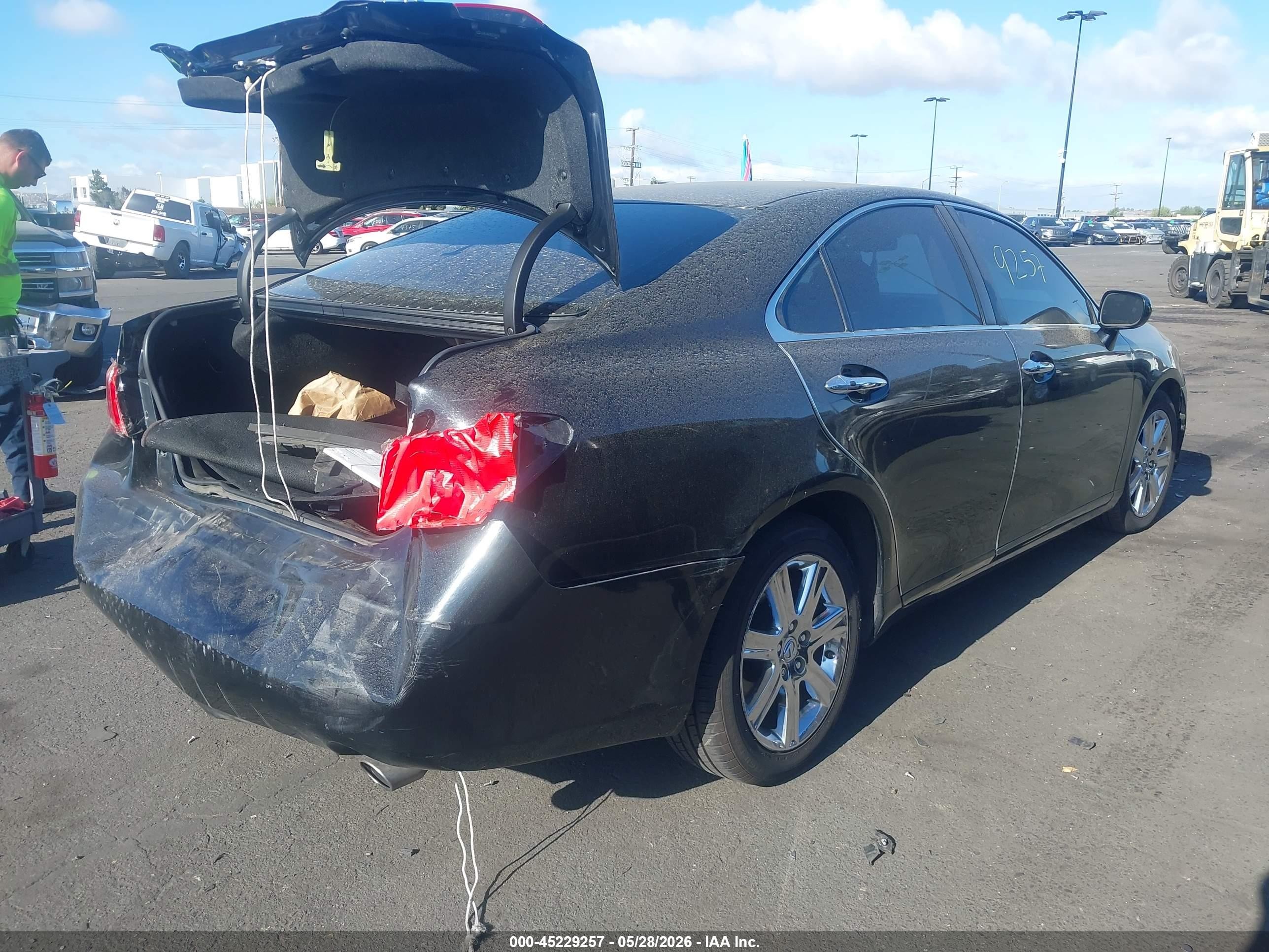 2008 Lexus Es 350   Black vin: JTHBJ46G882208708