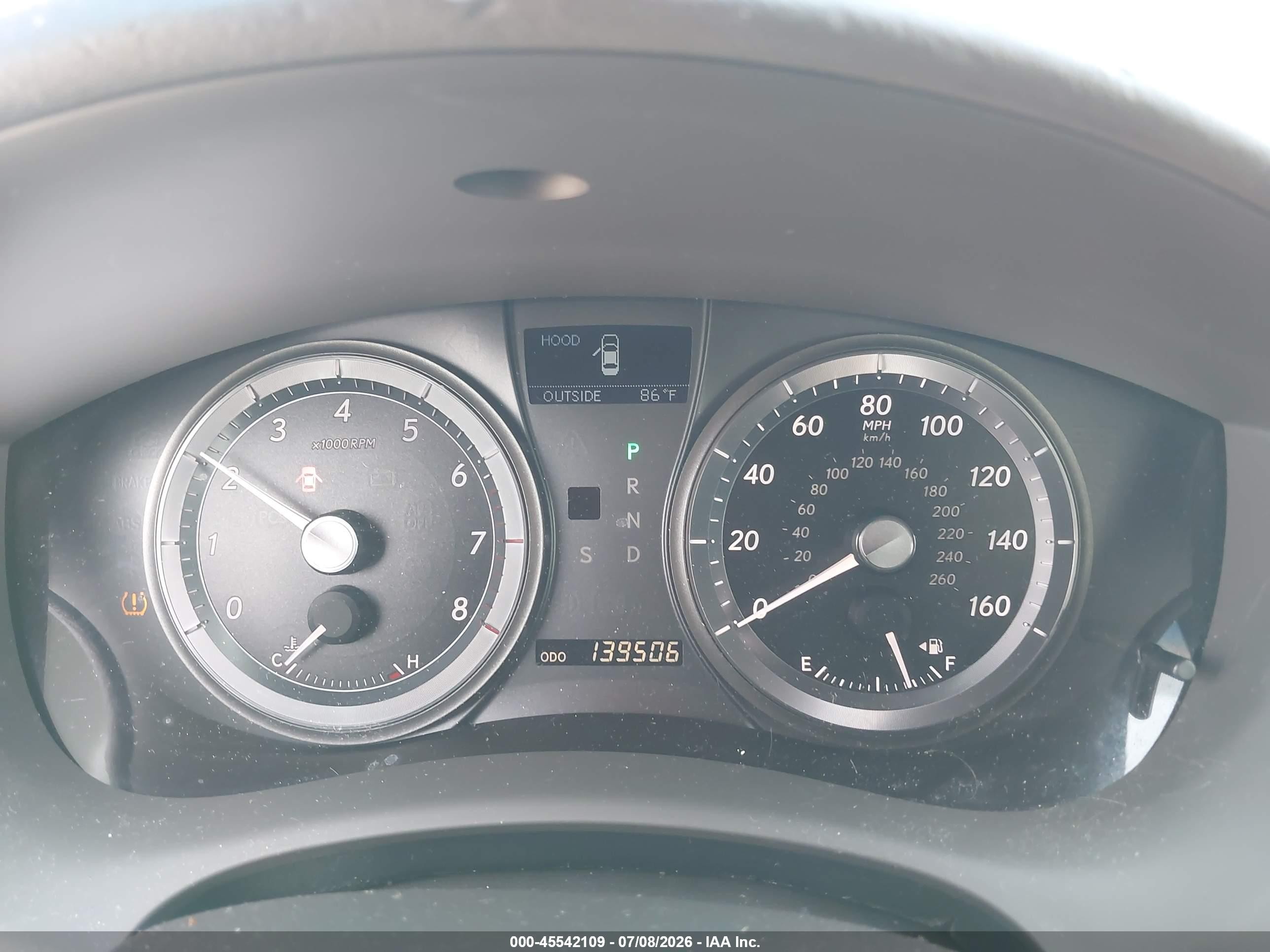 2008 Lexus Es 350   Белый vin: JTHBJ46G882224777