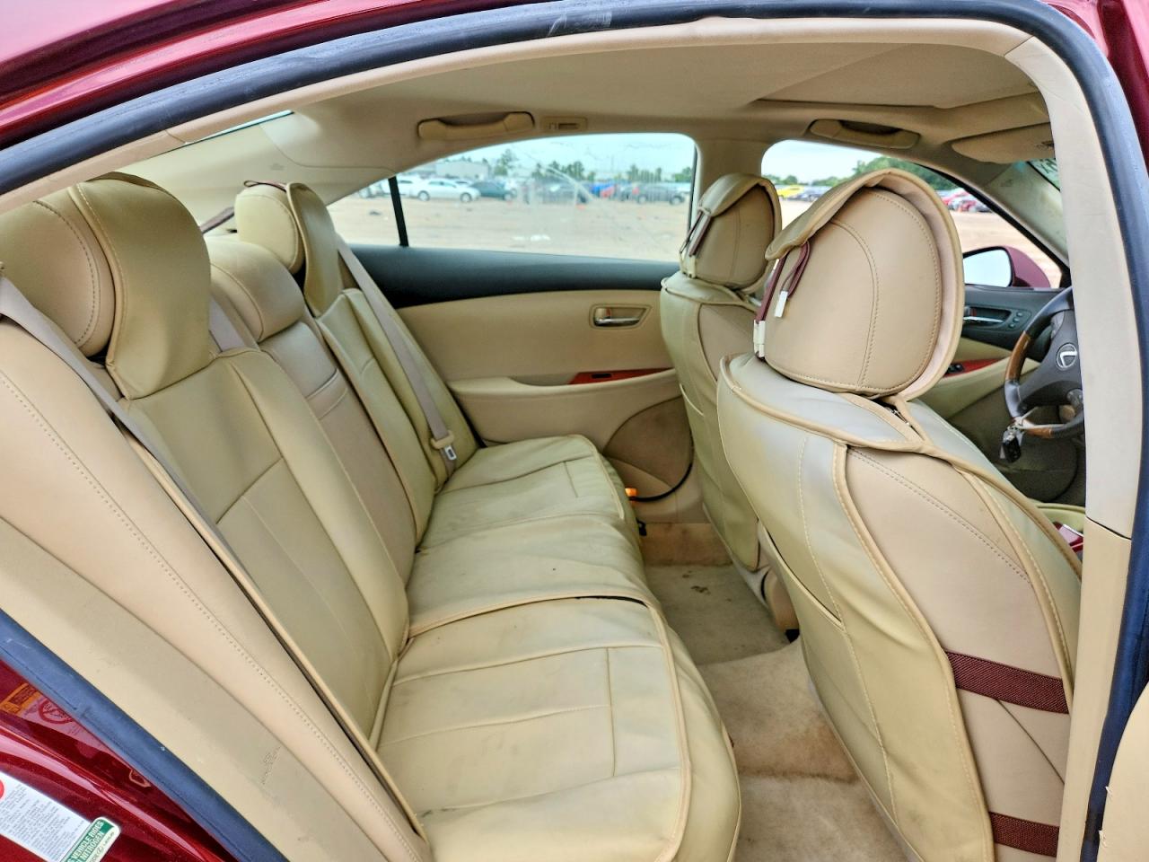 2008 Lexus Es 350 Burgundy vin: JTHBJ46G882226027