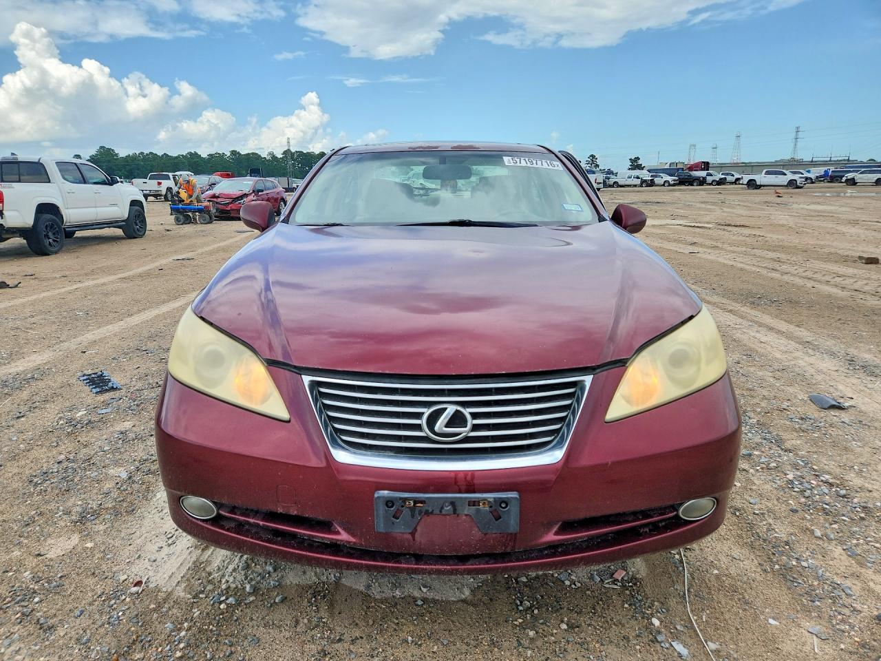 2008 Lexus Es 350 Burgundy vin: JTHBJ46G882226027