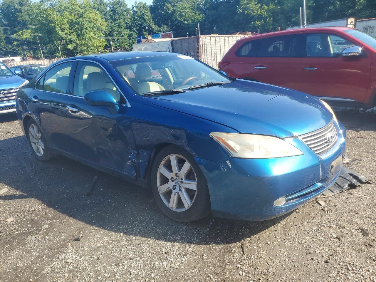 2008 Lexus Es 350 Blue vin: JTHBJ46G882231860