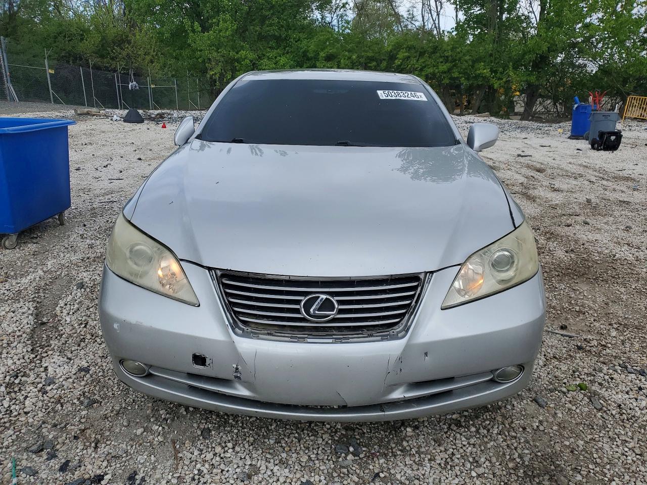 2008 Lexus Es 350 Серебряный vin: JTHBJ46G882236900