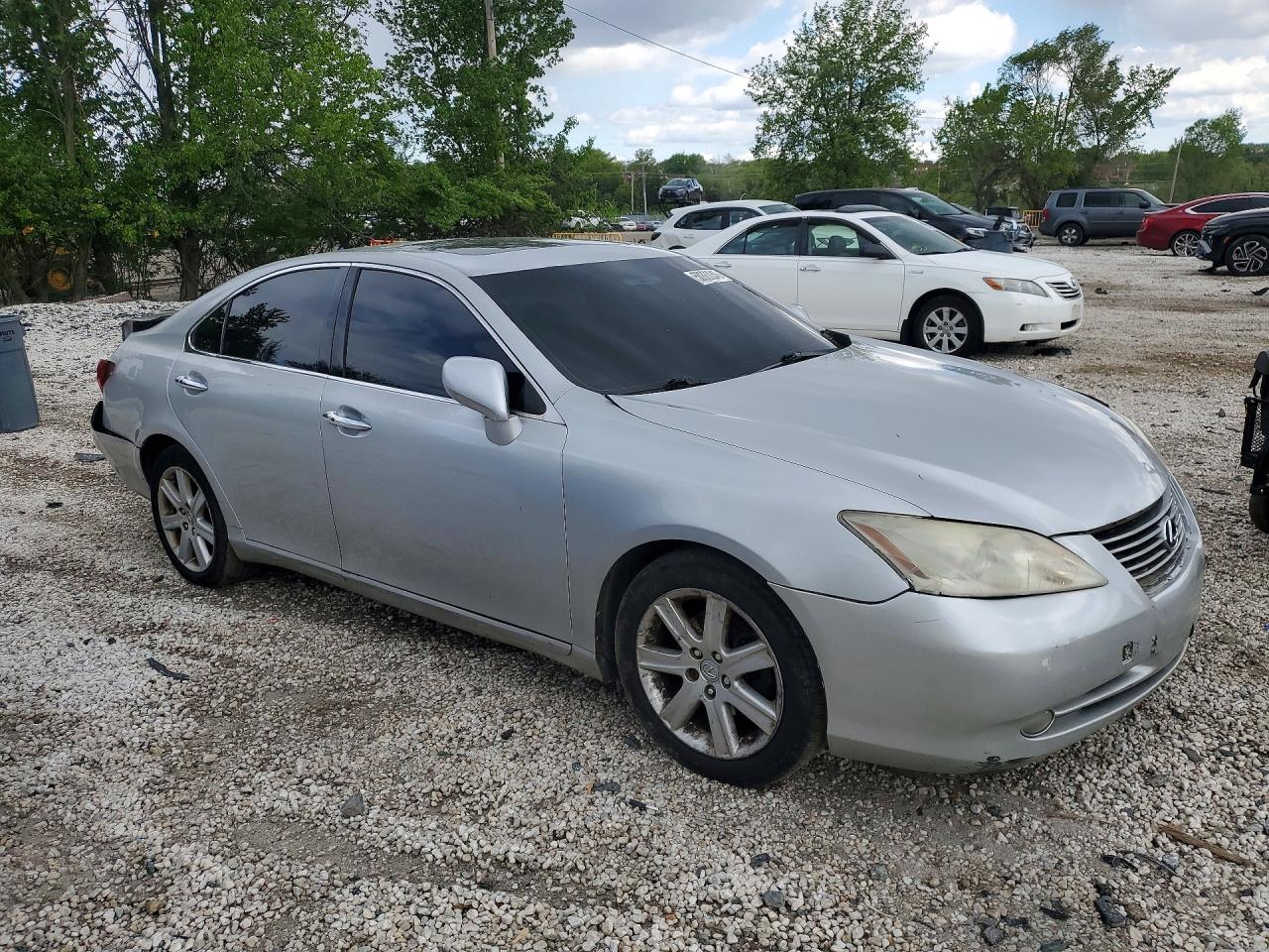 2008 Lexus Es 350 Серебряный vin: JTHBJ46G882236900