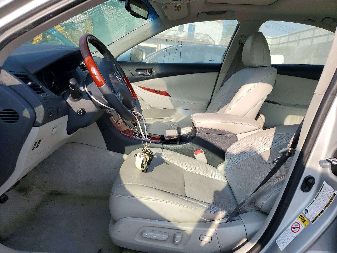 2008 Lexus Es 350 Silver vin: JTHBJ46G882241224