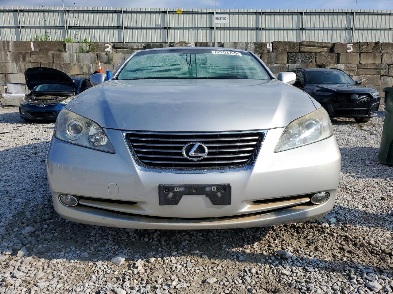 2008 Lexus Es 350 Silver vin: JTHBJ46G882241224