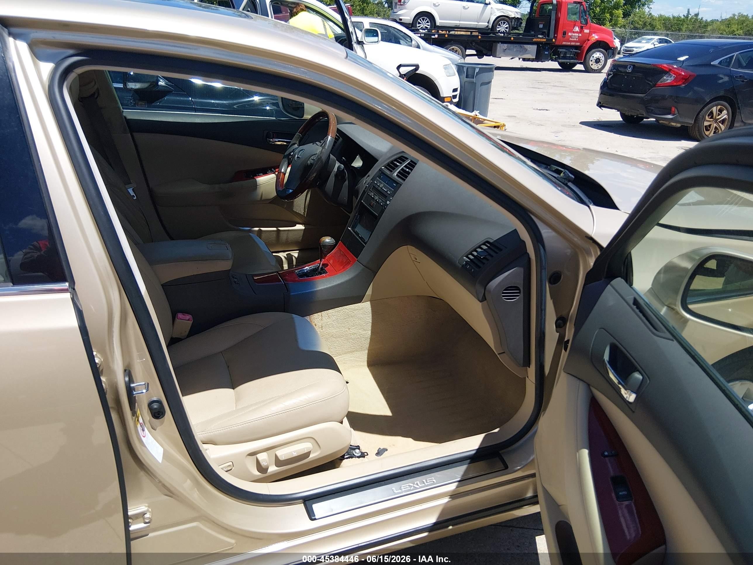 2008 Lexus Es 350 Champagne vin: JTHBJ46G882242907