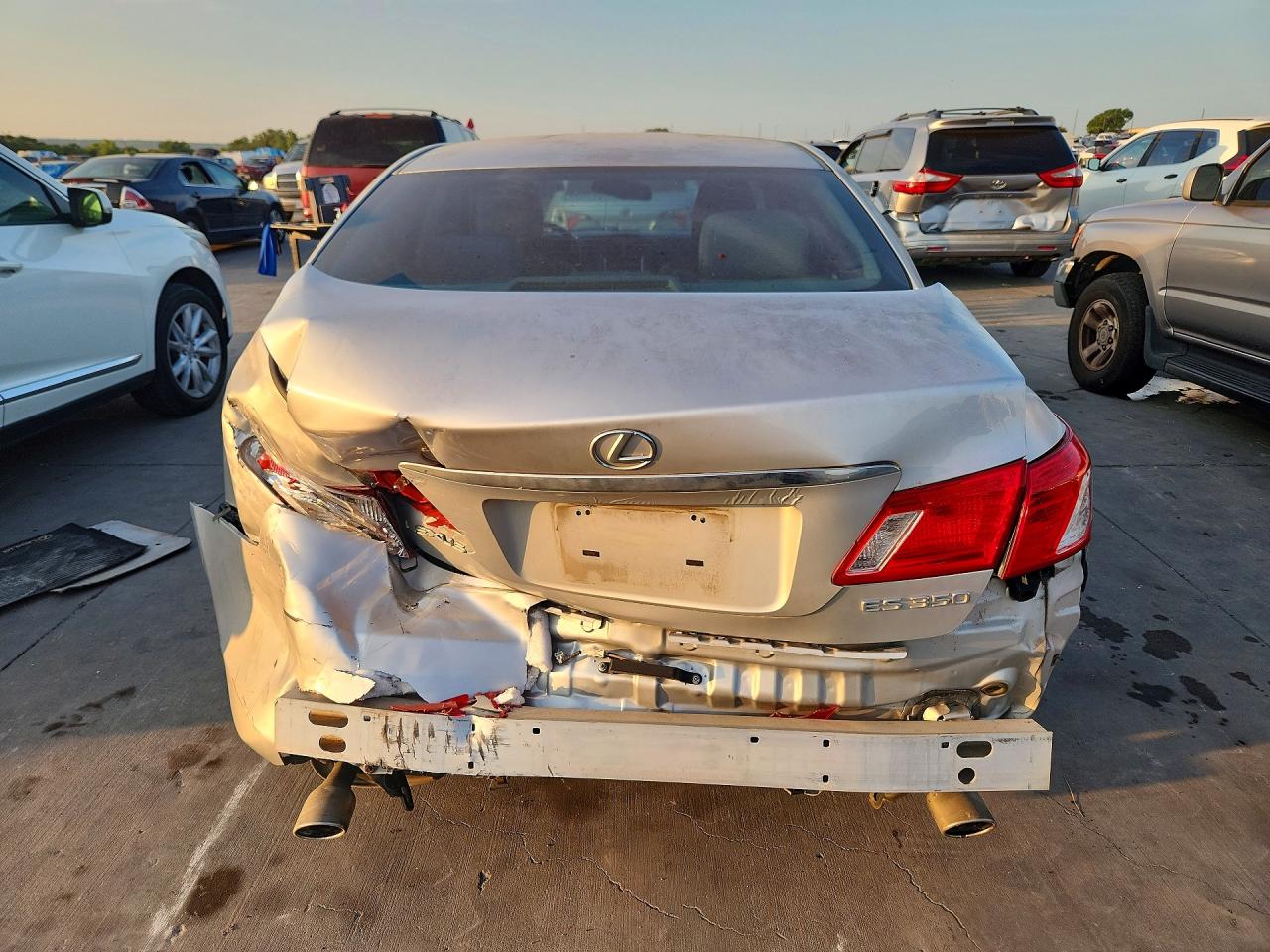 2008 Lexus Es 350 Silver vin: JTHBJ46G882250540