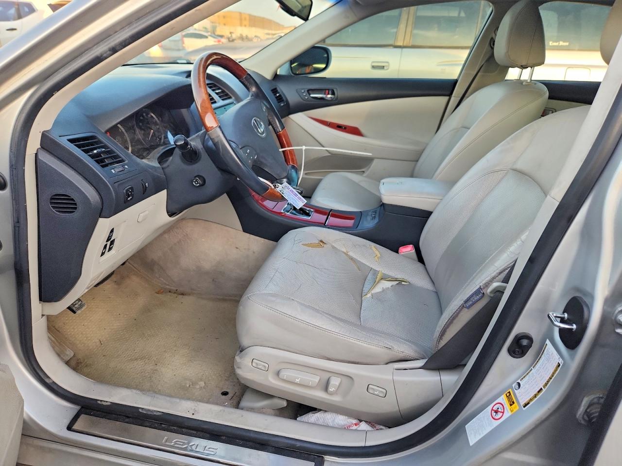 2008 Lexus Es 350 Silver vin: JTHBJ46G882250540