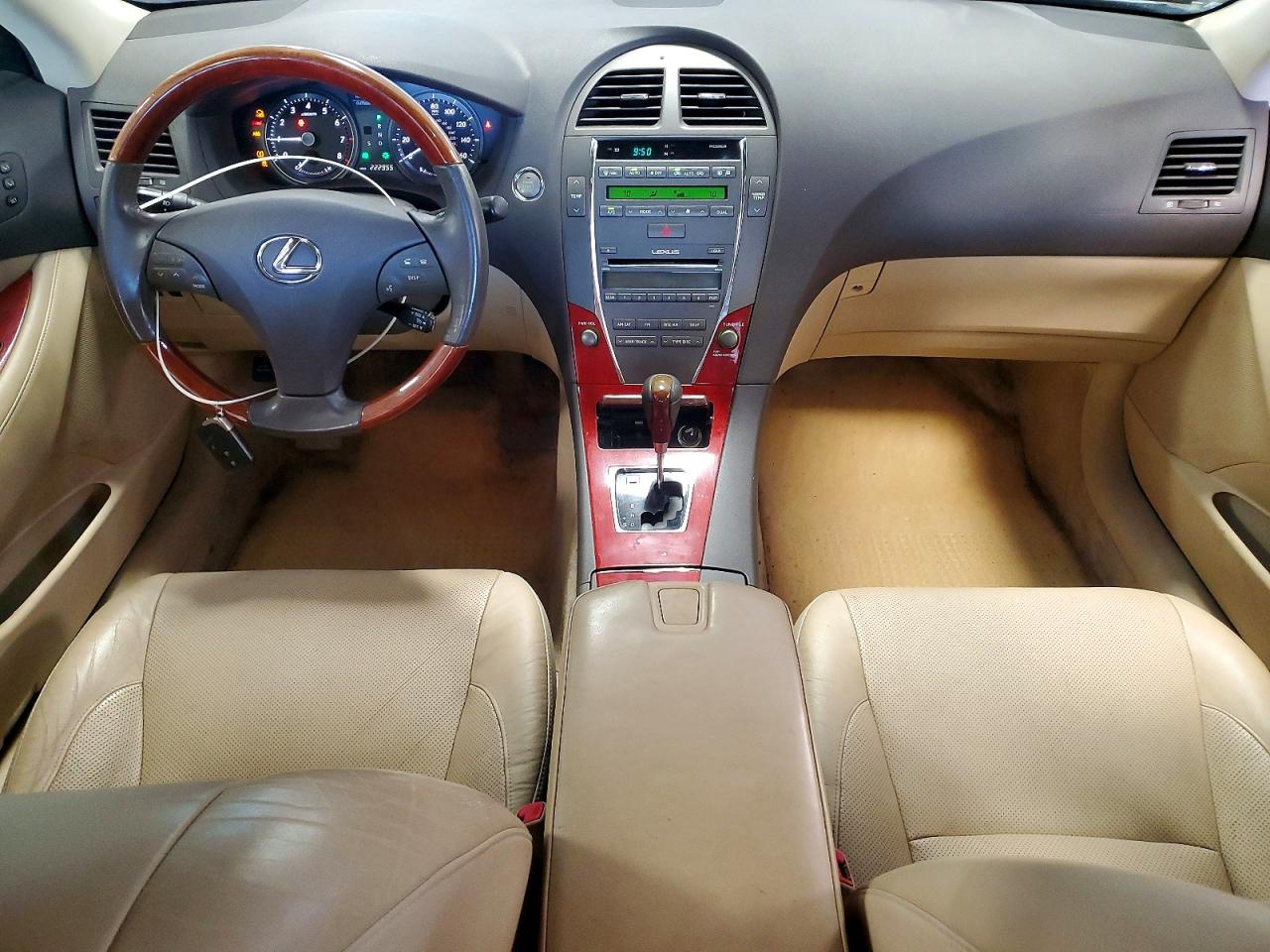 2008 Lexus Es 350 Black vin: JTHBJ46G882260744