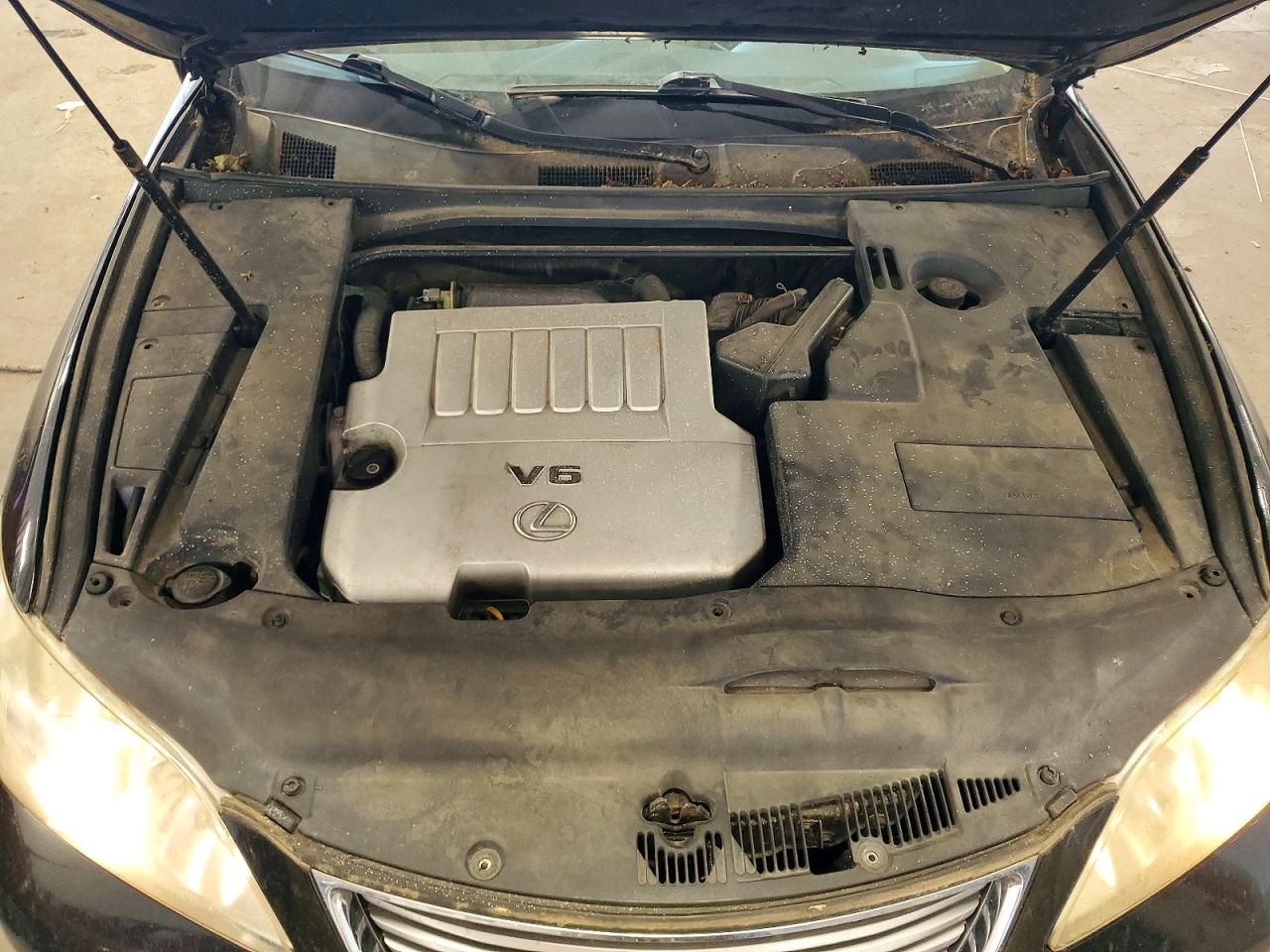 2008 Lexus Es 350 Black vin: JTHBJ46G882260744