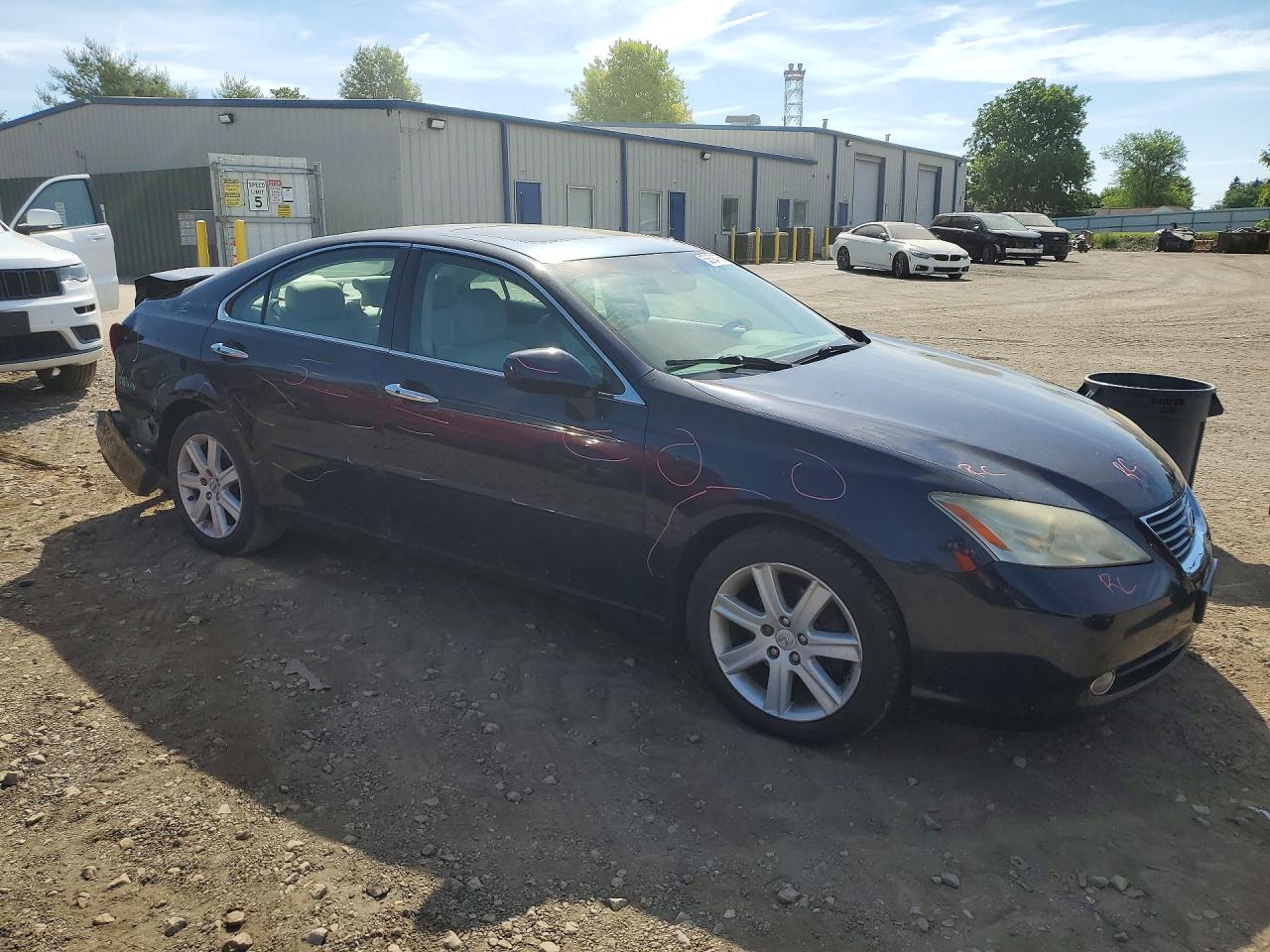 2008 Lexus Es 350 Blue vin: JTHBJ46G882262638