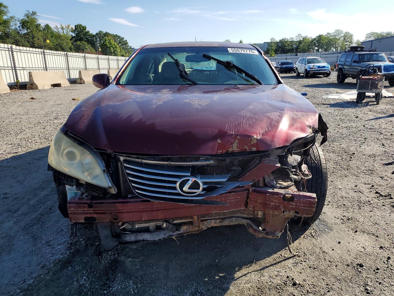 2008 Lexus Es 350 Burgundy vin: JTHBJ46G882267631