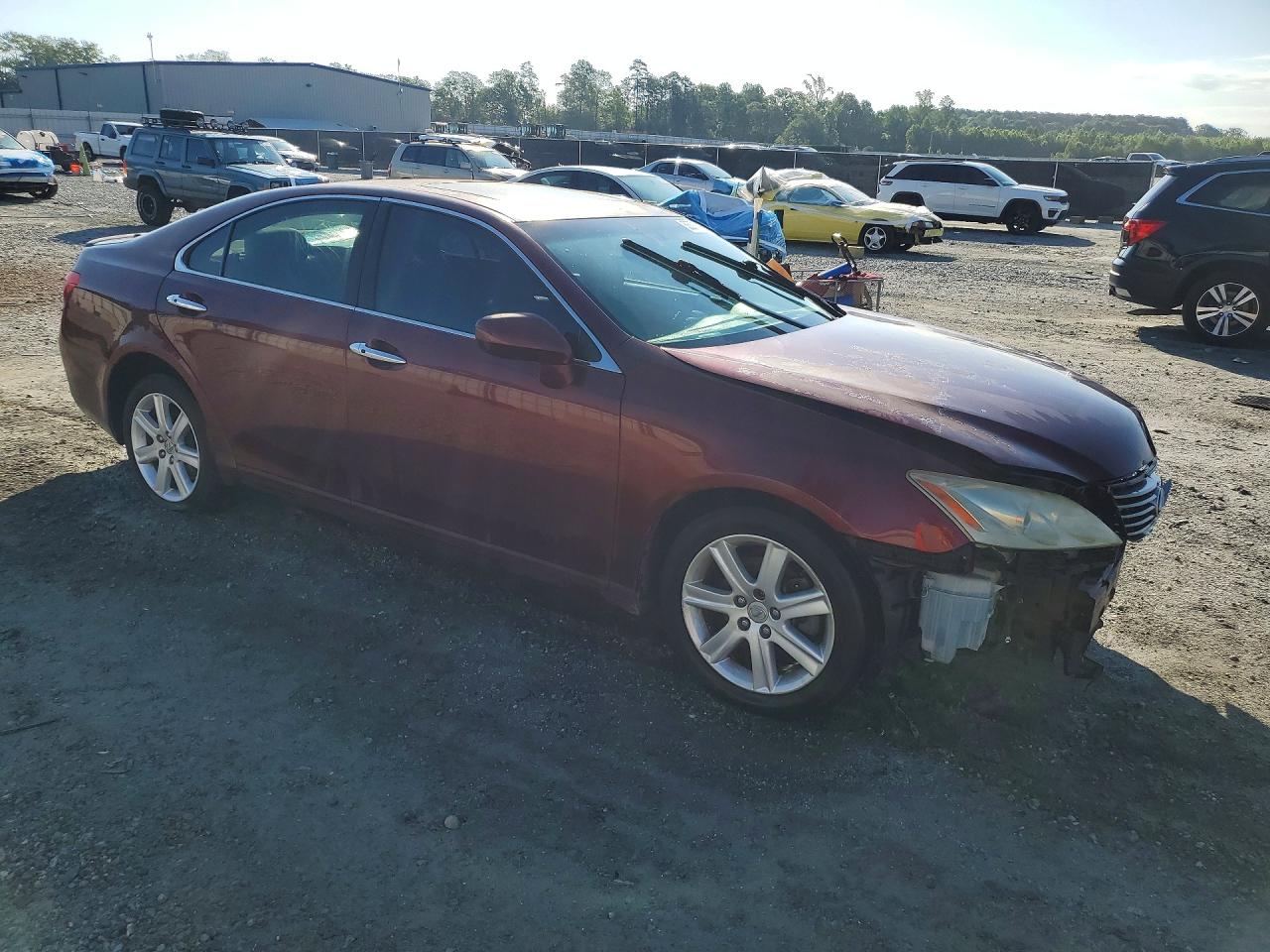 2008 Lexus Es 350 Burgundy vin: JTHBJ46G882267631