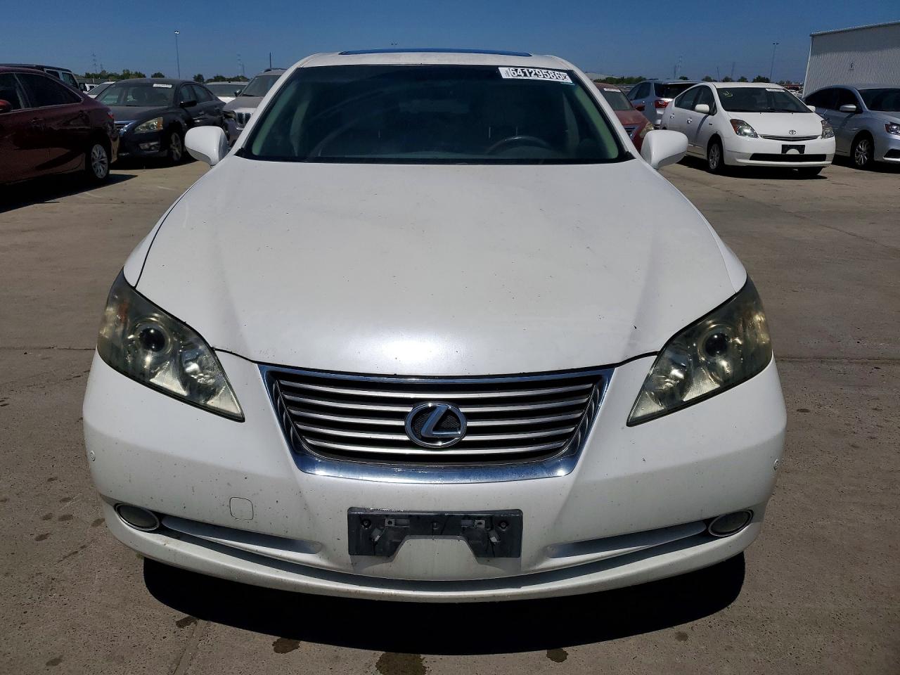 2008 Lexus Es 350 White vin: JTHBJ46G882268617