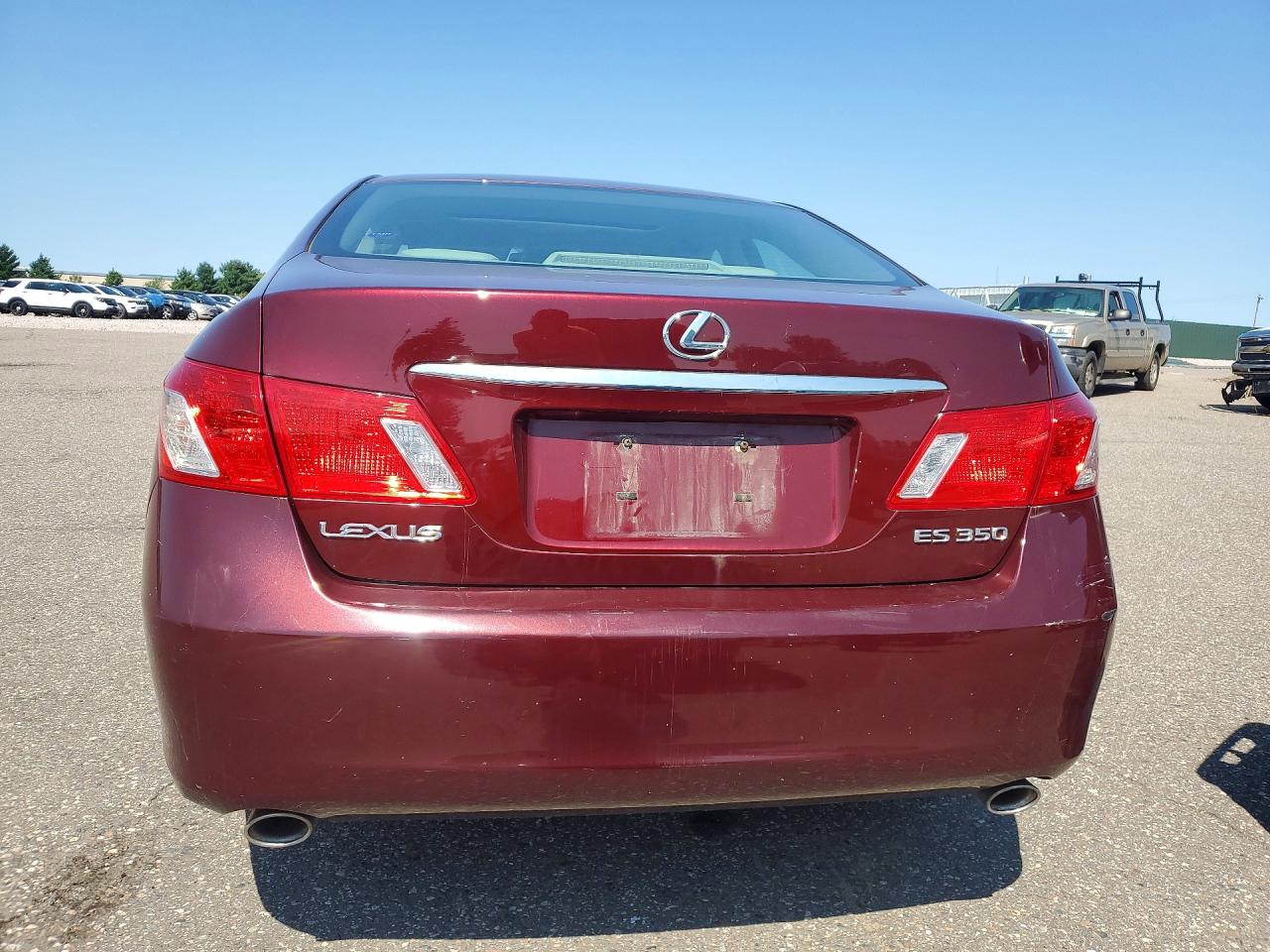 2008 Lexus Es 350 Темно-бордовый vin: JTHBJ46G882270755