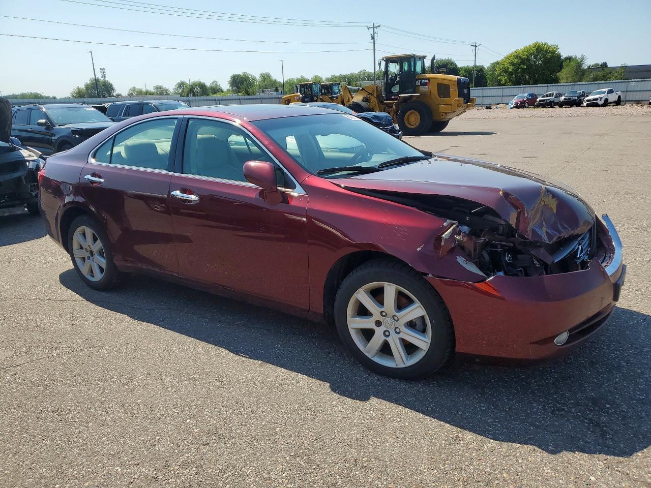 2008 Lexus Es 350 Темно-бордовый vin: JTHBJ46G882270755