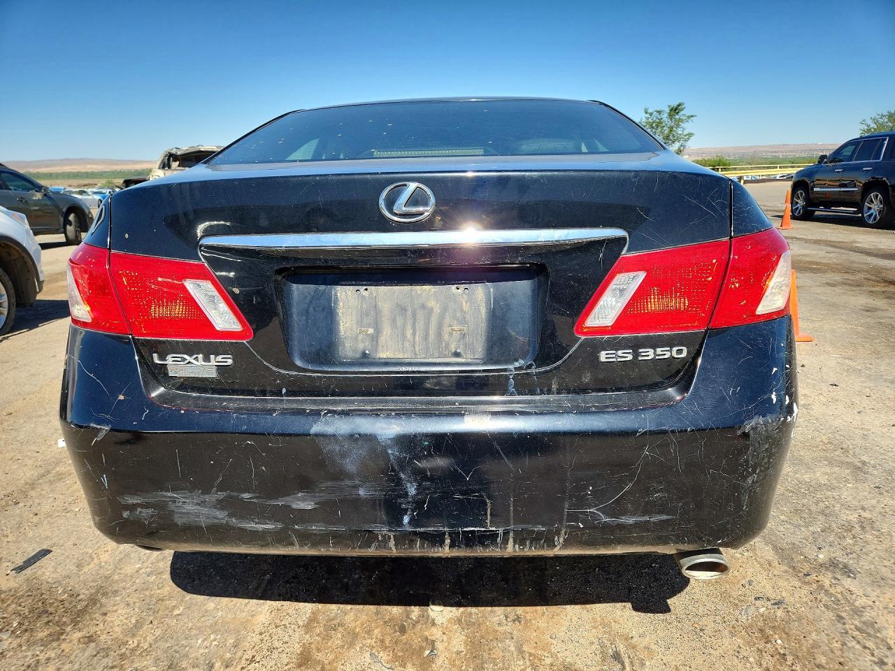 2008 Lexus Es 350 Black vin: JTHBJ46G882273686