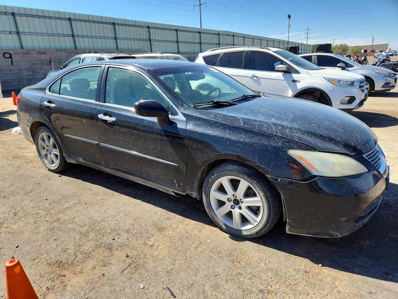 2008 Lexus Es 350 Black vin: JTHBJ46G882273686